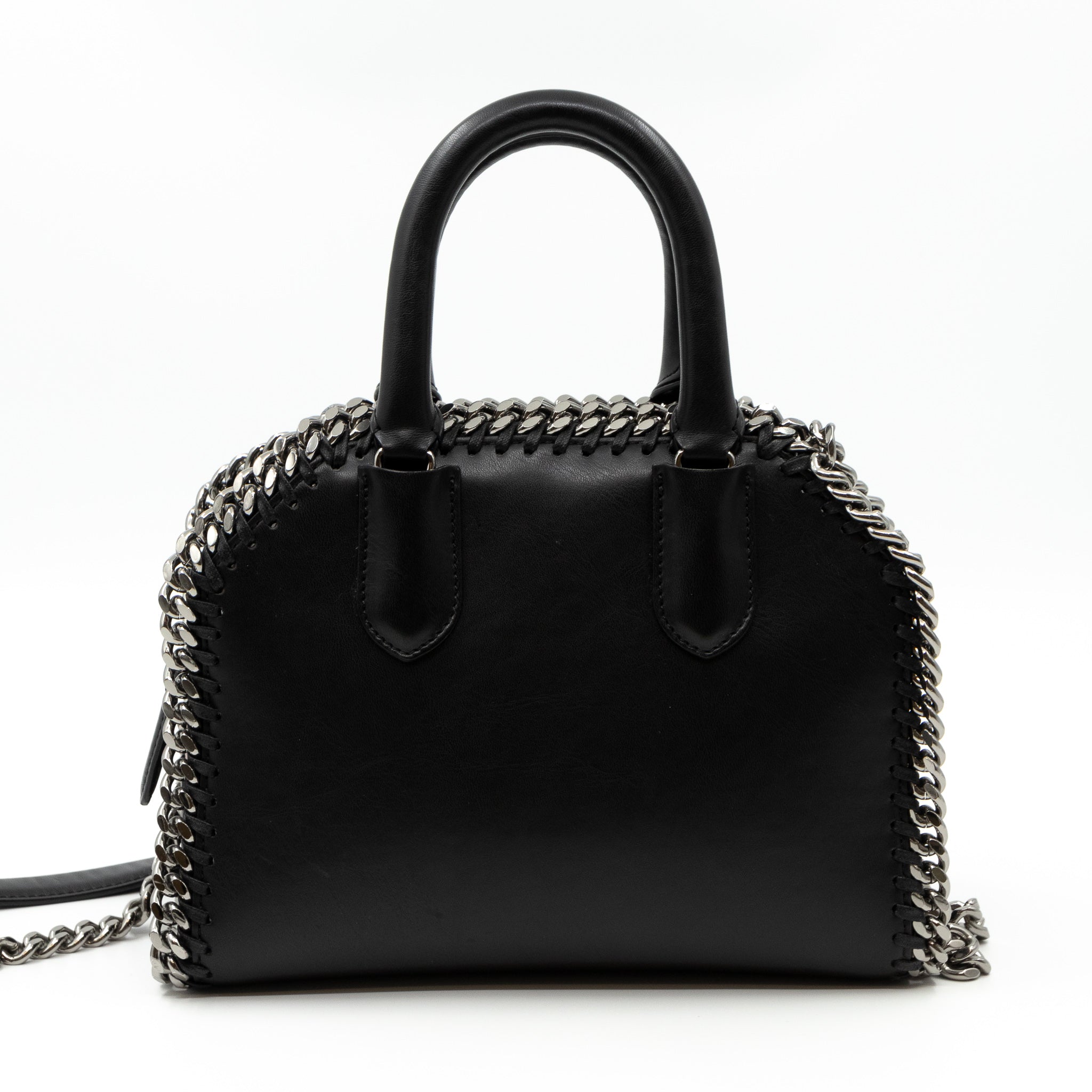 Falabella Box Top Handle Black