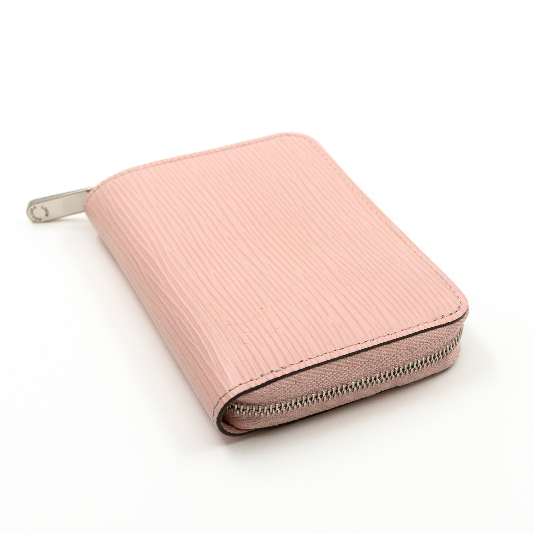 Zippy Coin Purse Epi Leather Rose