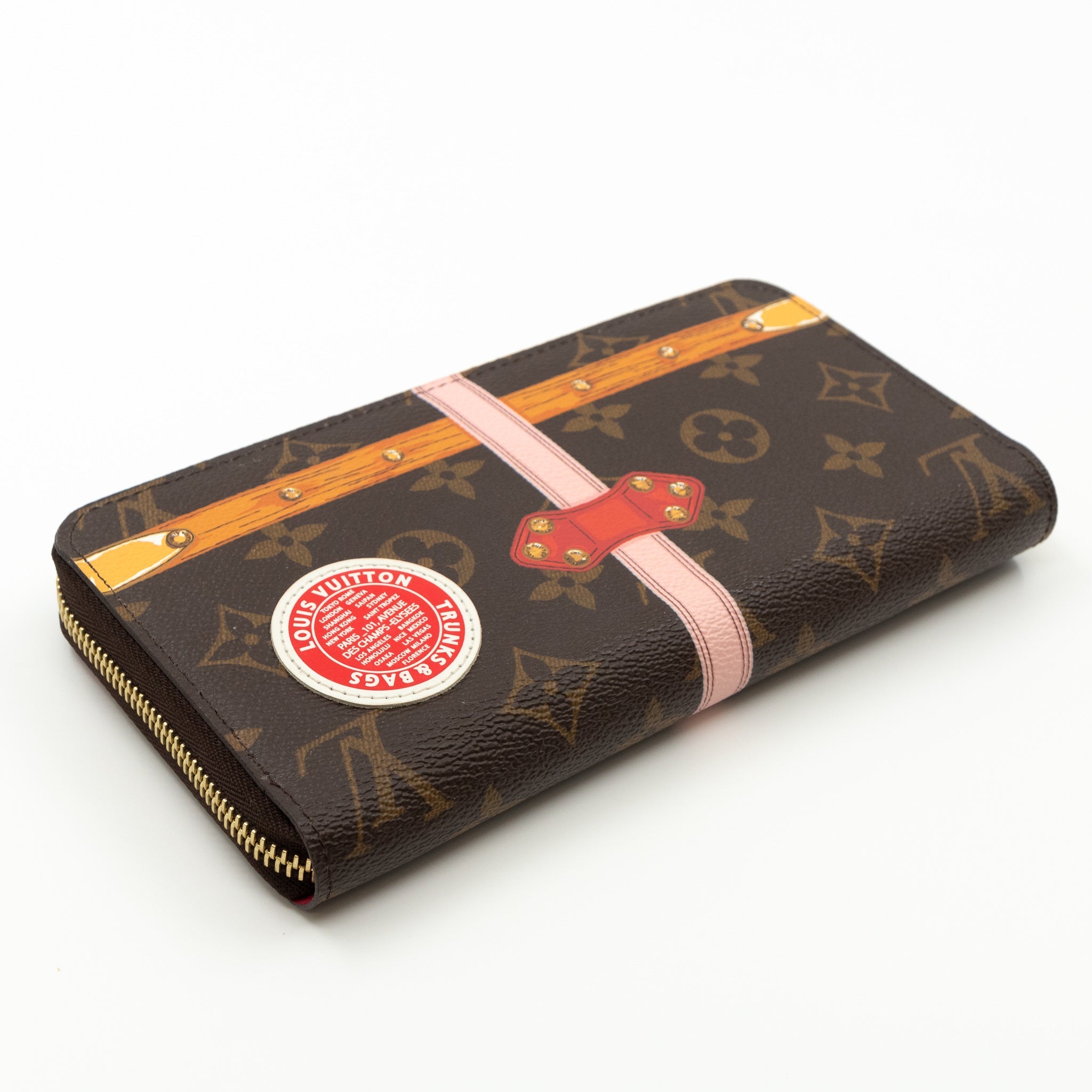 Zippy Wallet Monogram Summer Trunks