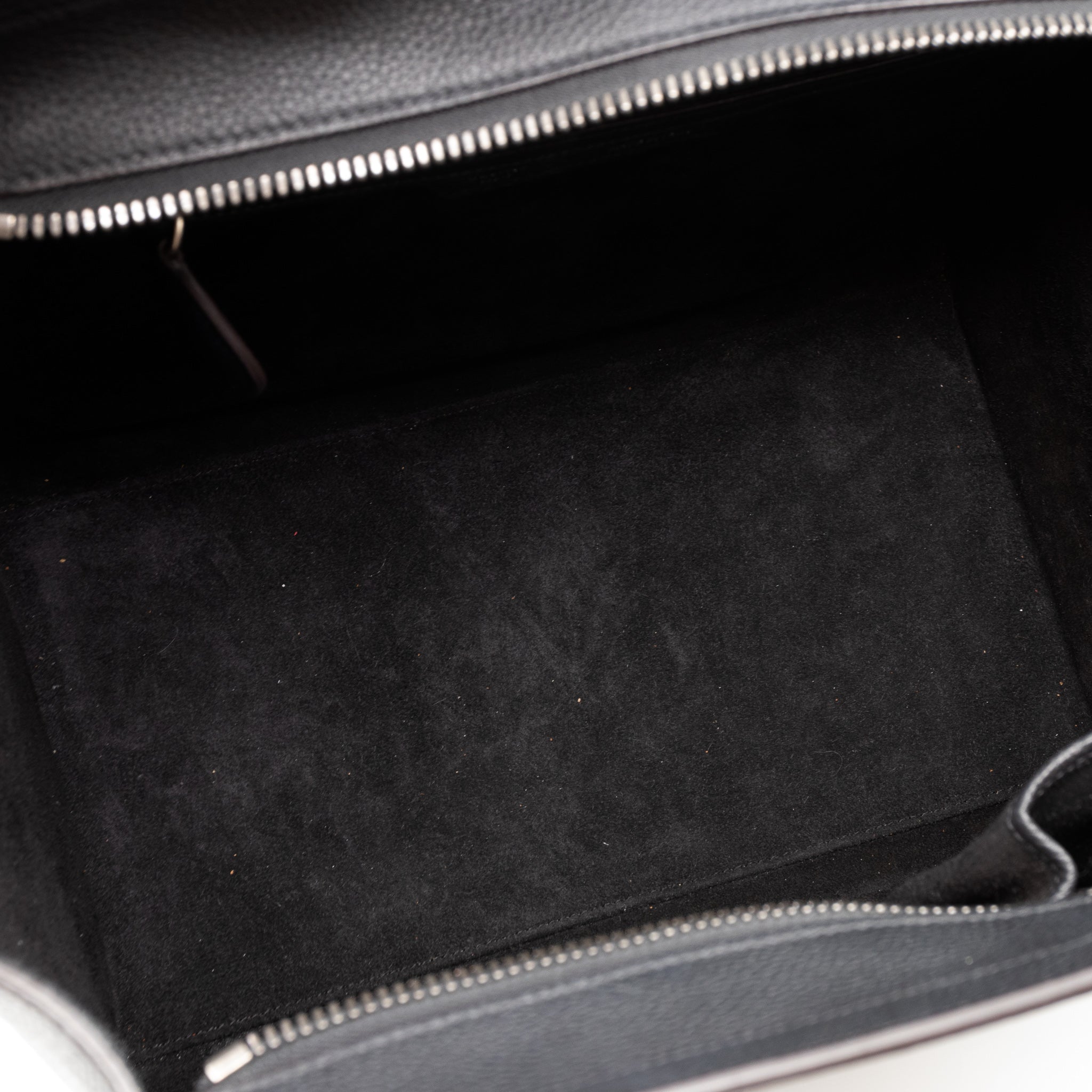 Mini Luggage Black Leather