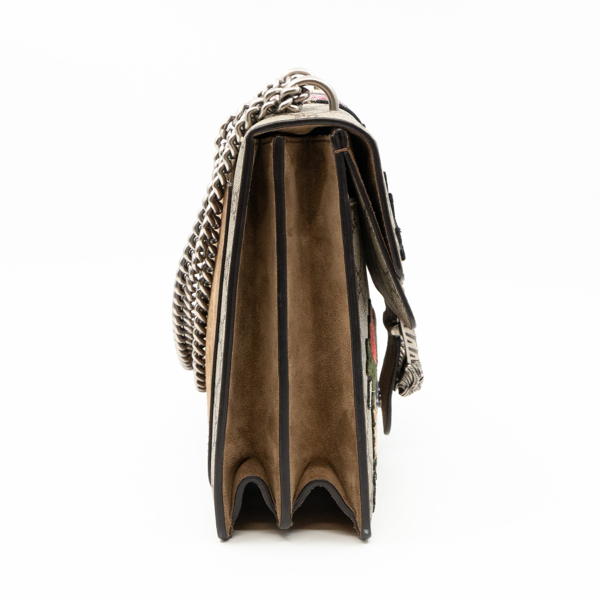 Dionysus Medium GG Supreme Phoenix Embroidered