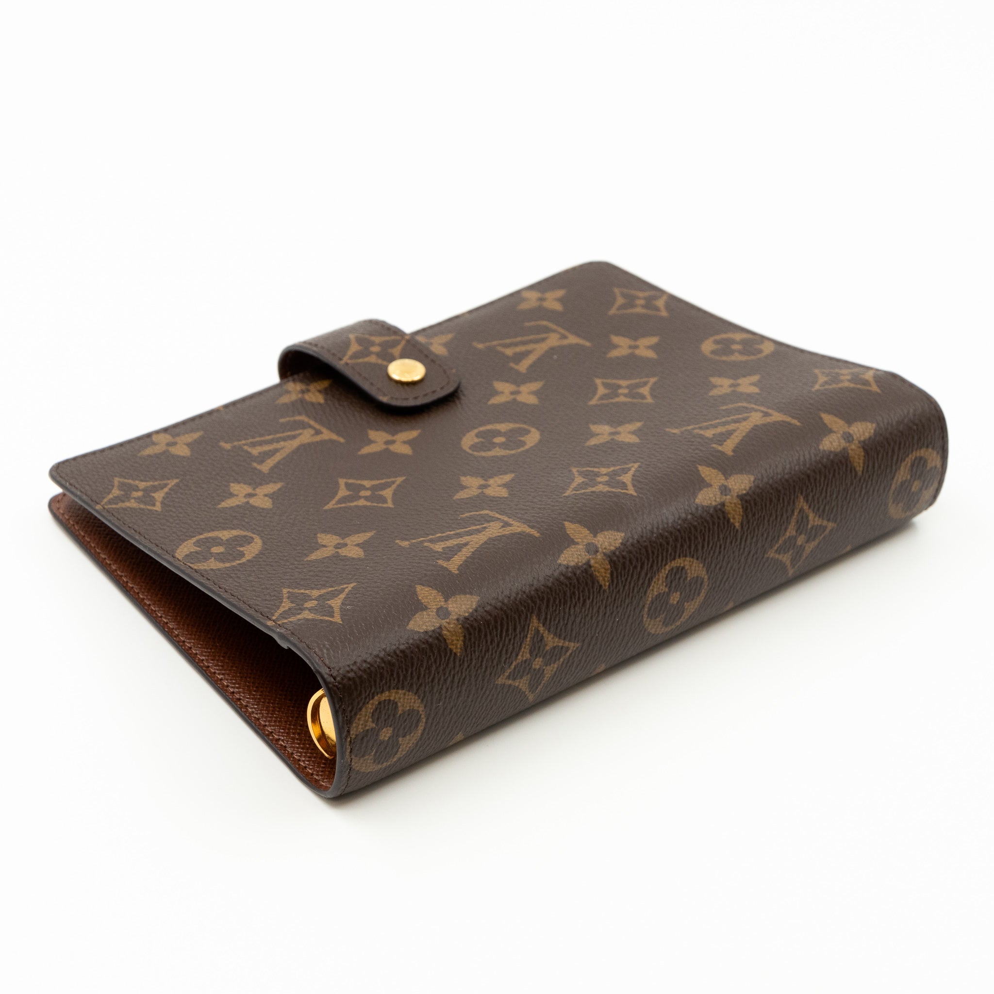 Medium Ring Agenda Cover Monogram
