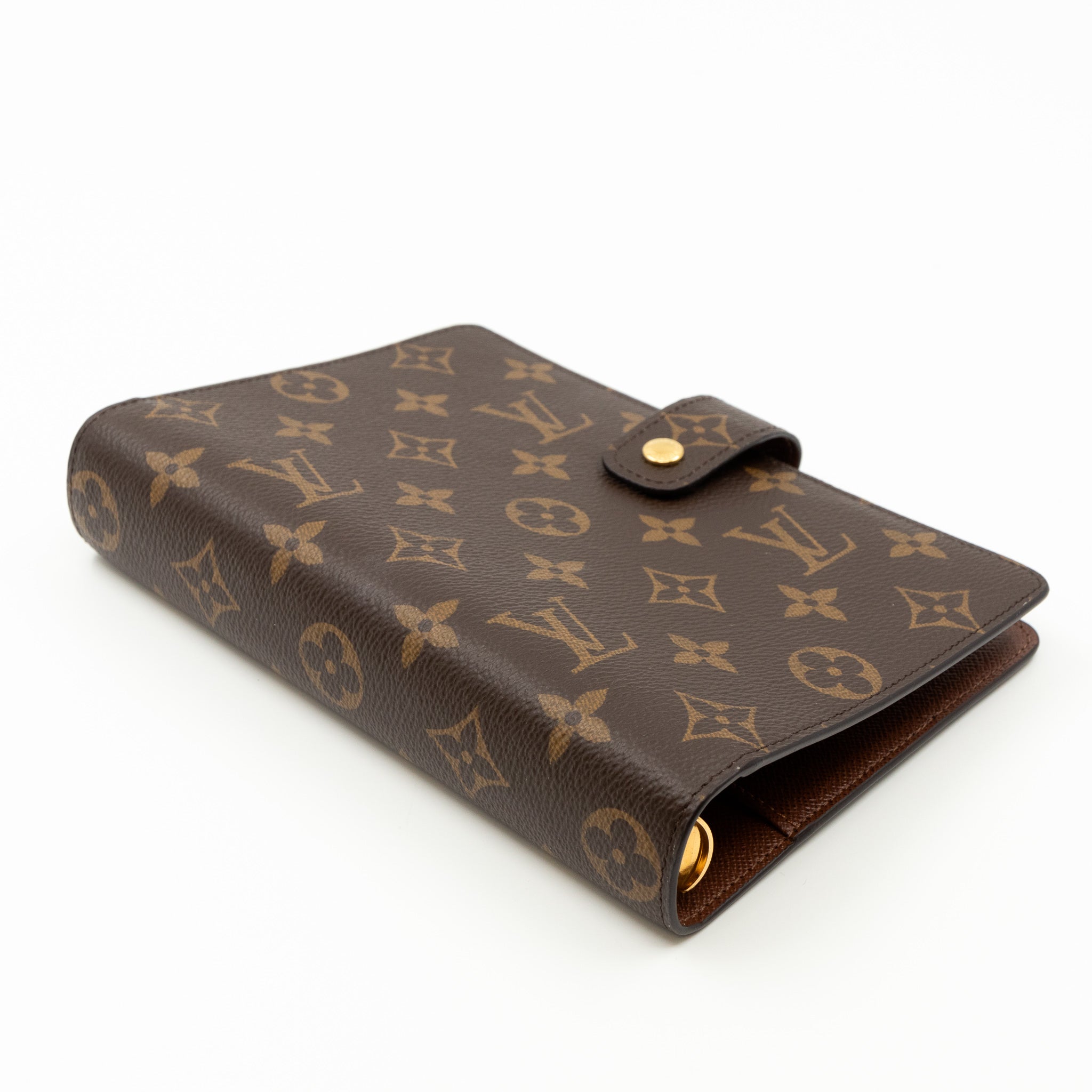 Medium Ring Agenda Cover Monogram
