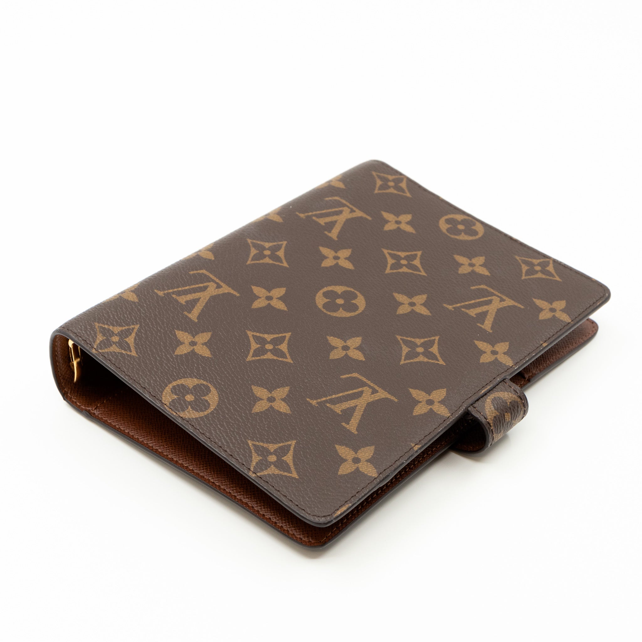 Medium Ring Agenda Cover Monogram