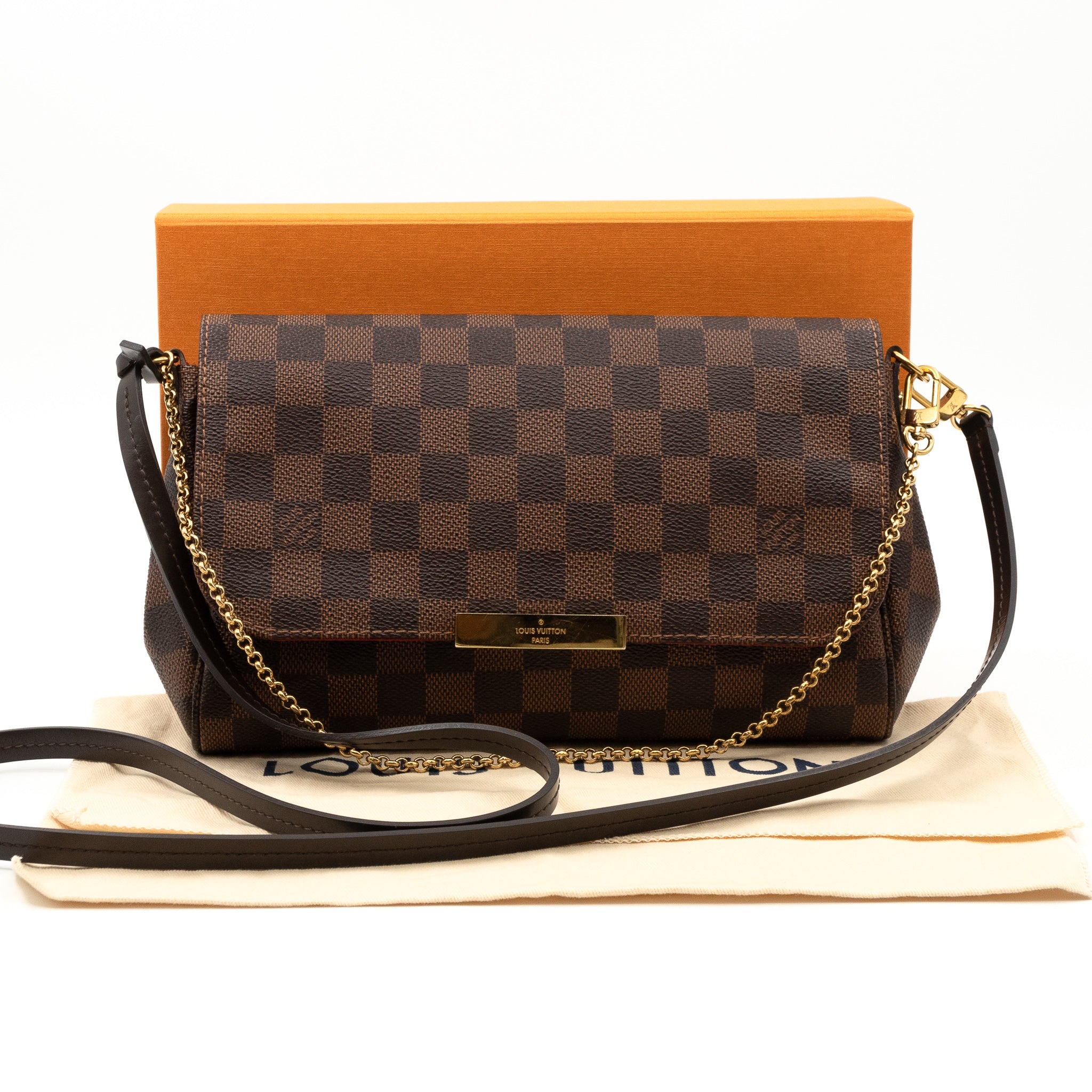 Louis Vuitton Favorite MM Damier Ebene – Queen Station