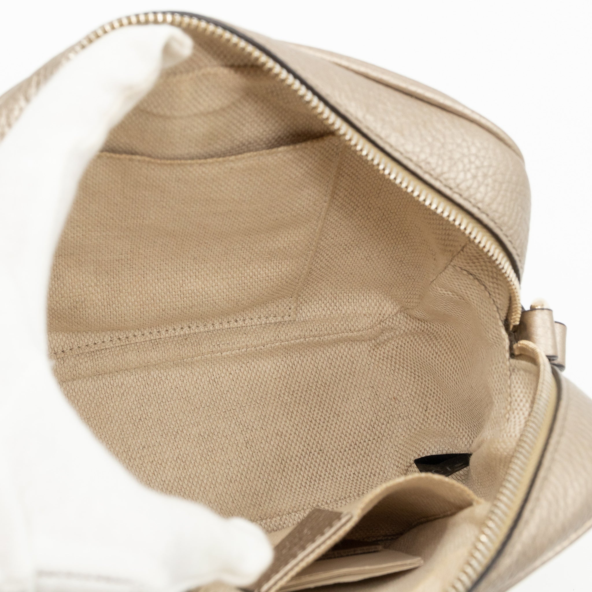 Disco Soho Champagne Leather