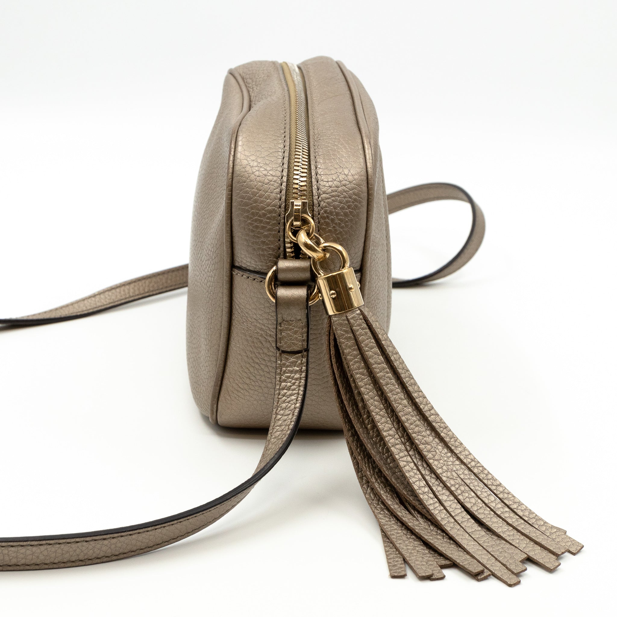 Disco Soho Champagne Leather