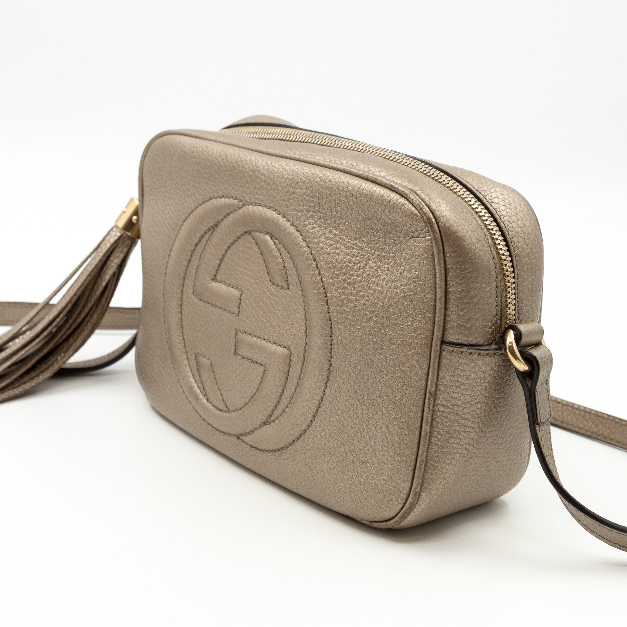 Disco Soho Champagne Leather