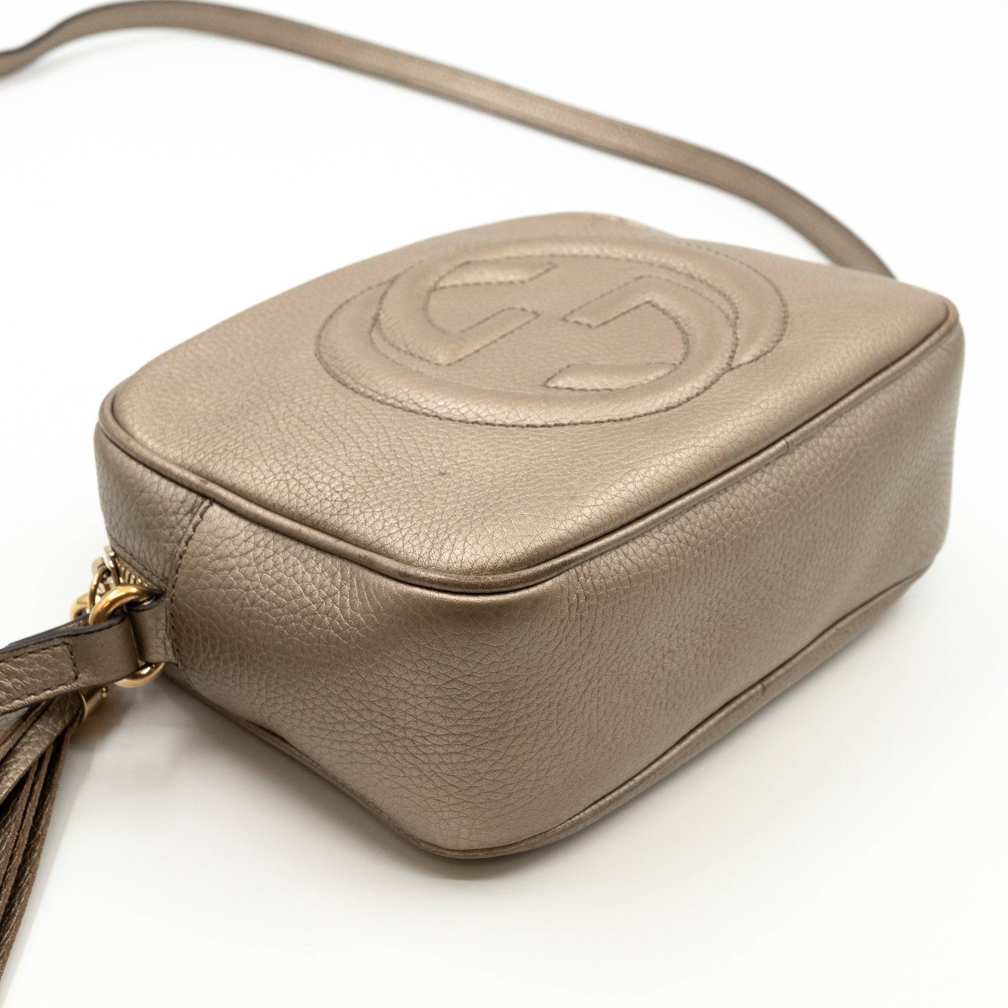 Disco Soho Champagne Leather