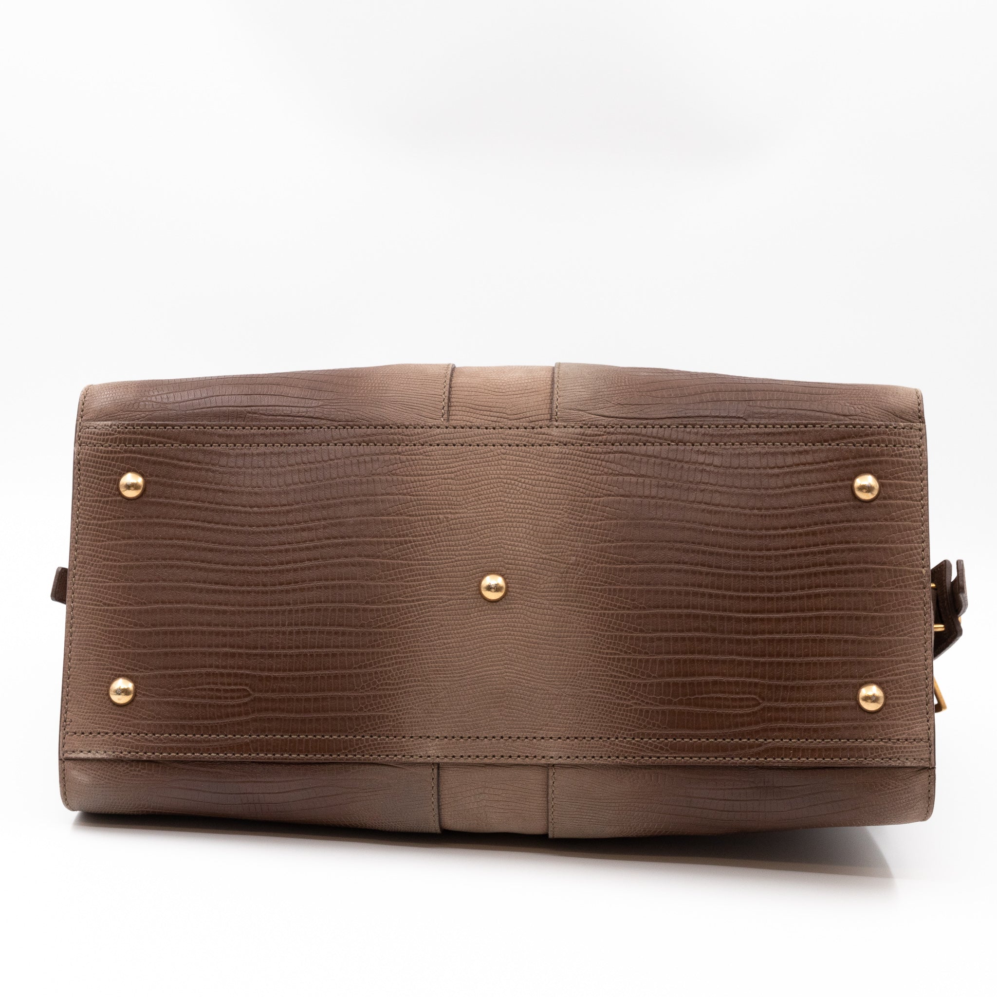 Medium Cabas Chyc Brown Leather