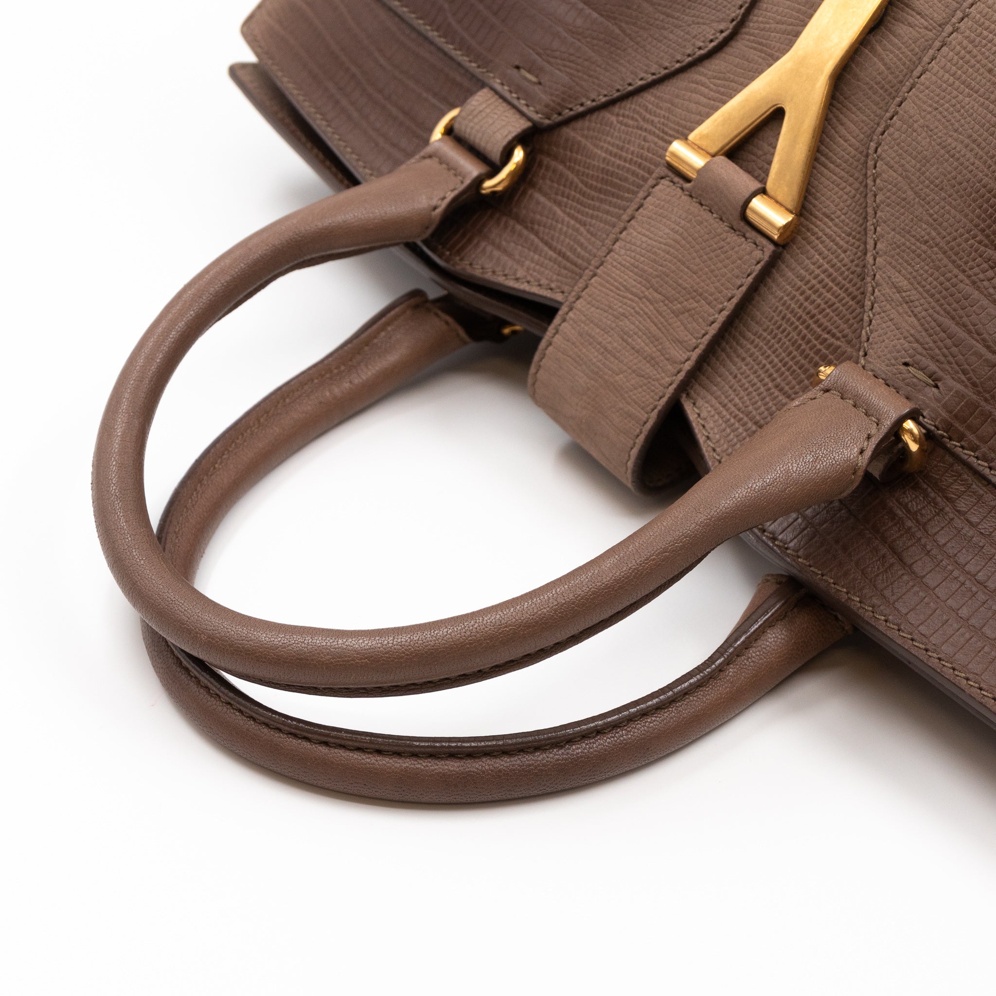 Medium Cabas Chyc Brown Leather