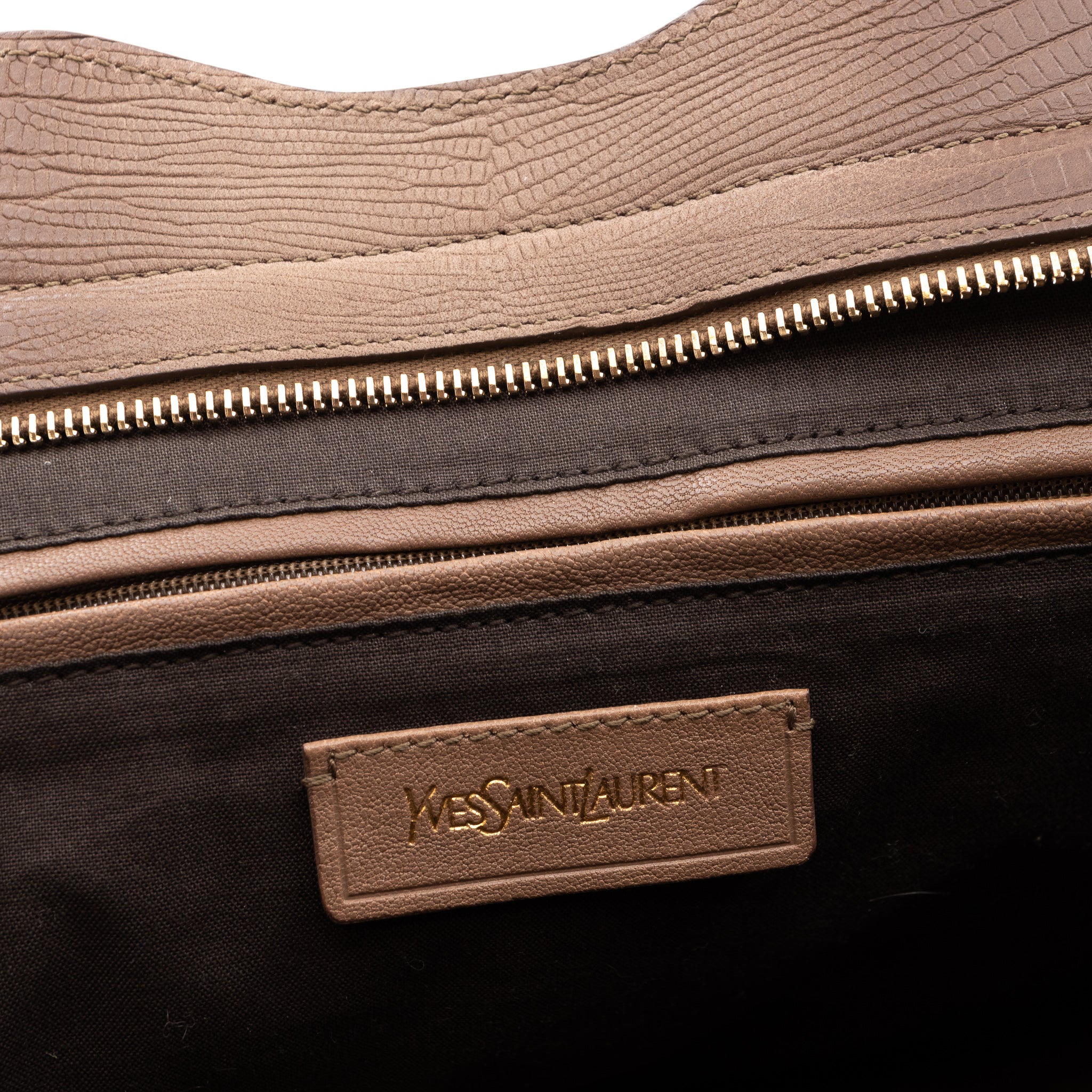 Medium Cabas Chyc Brown Leather