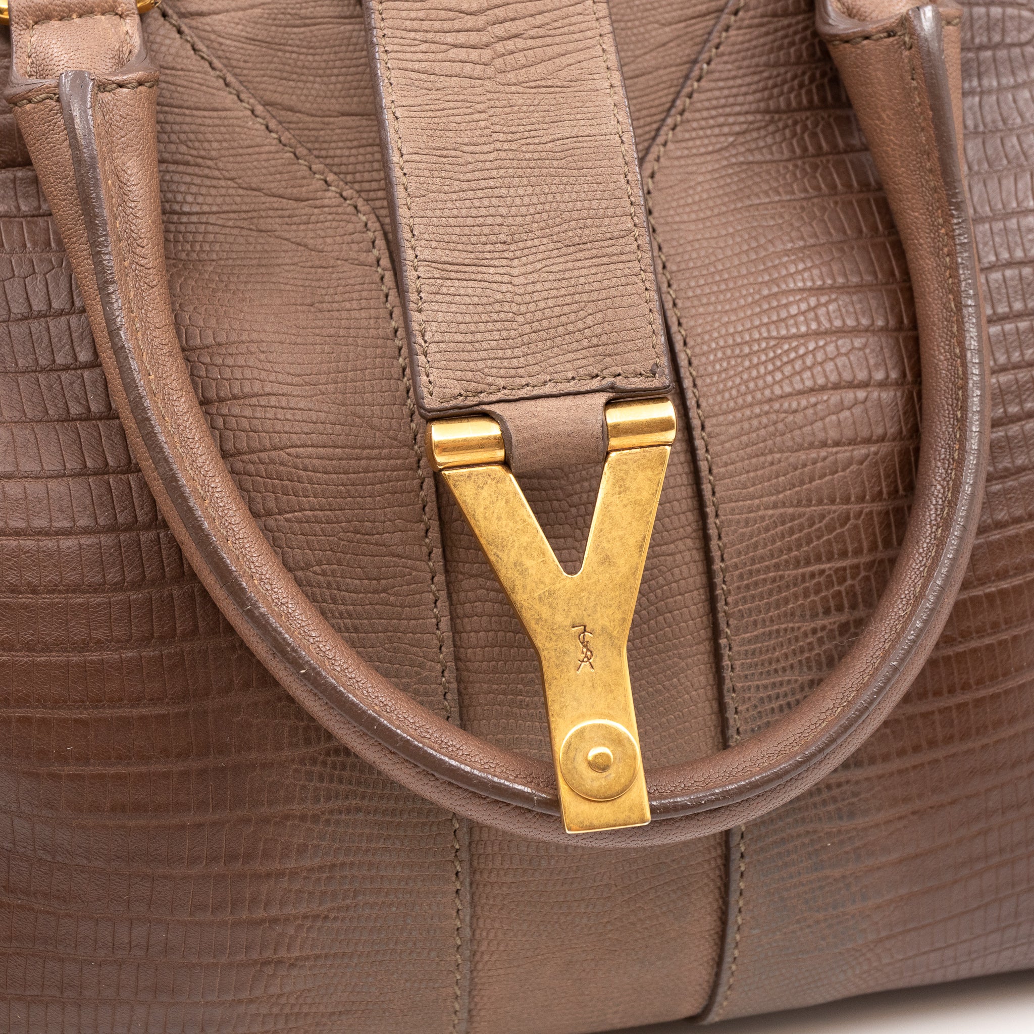 Medium Cabas Chyc Brown Leather