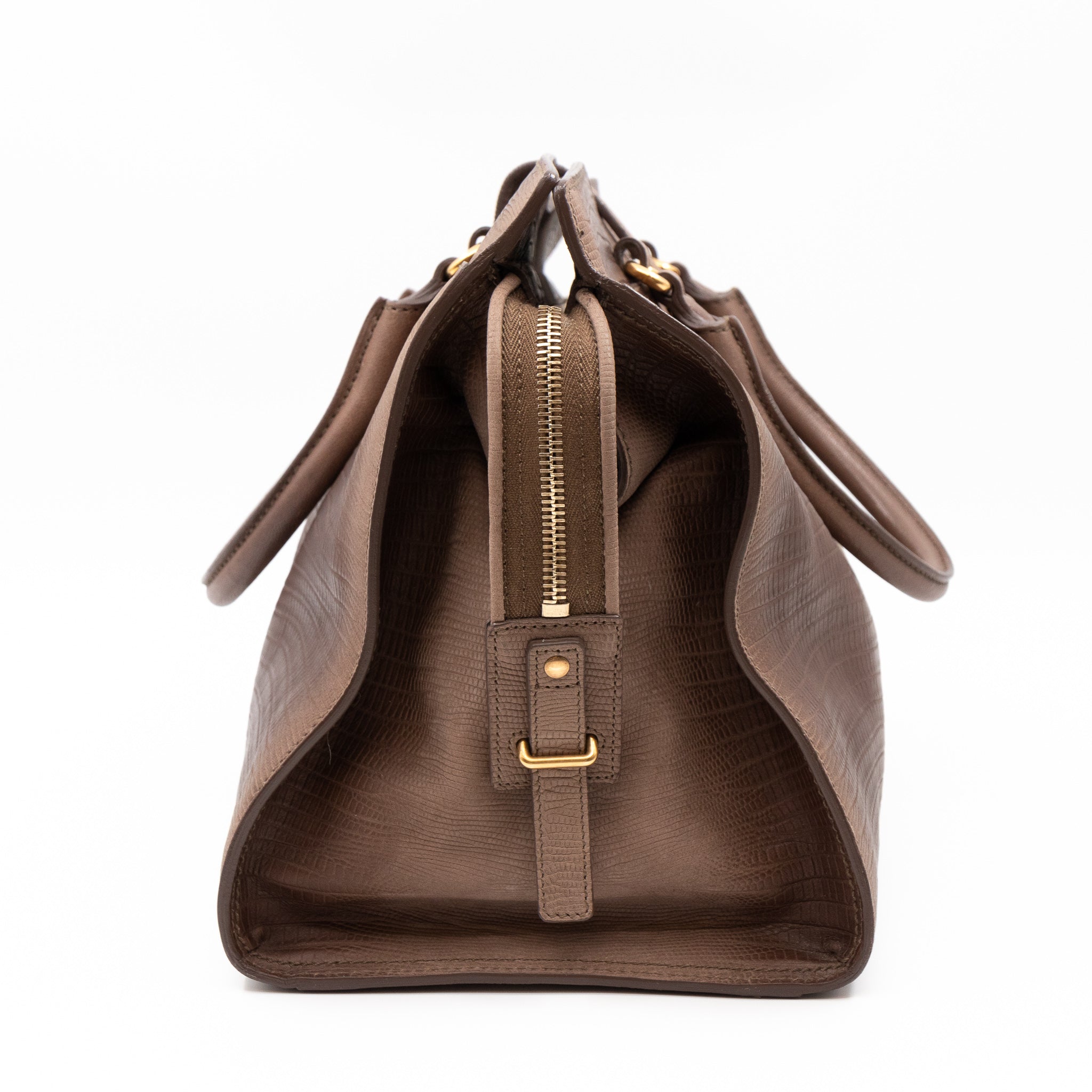 Medium Cabas Chyc Brown Leather