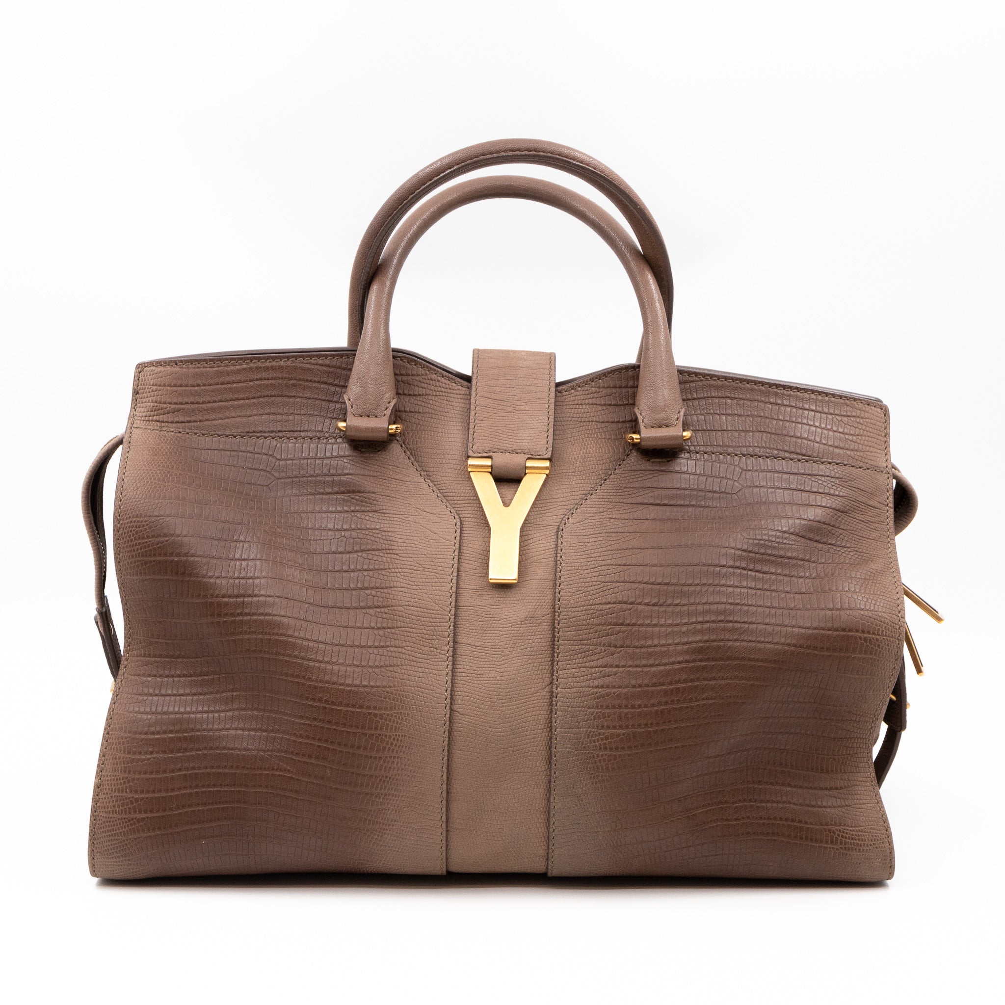Medium Cabas Chyc Brown Leather