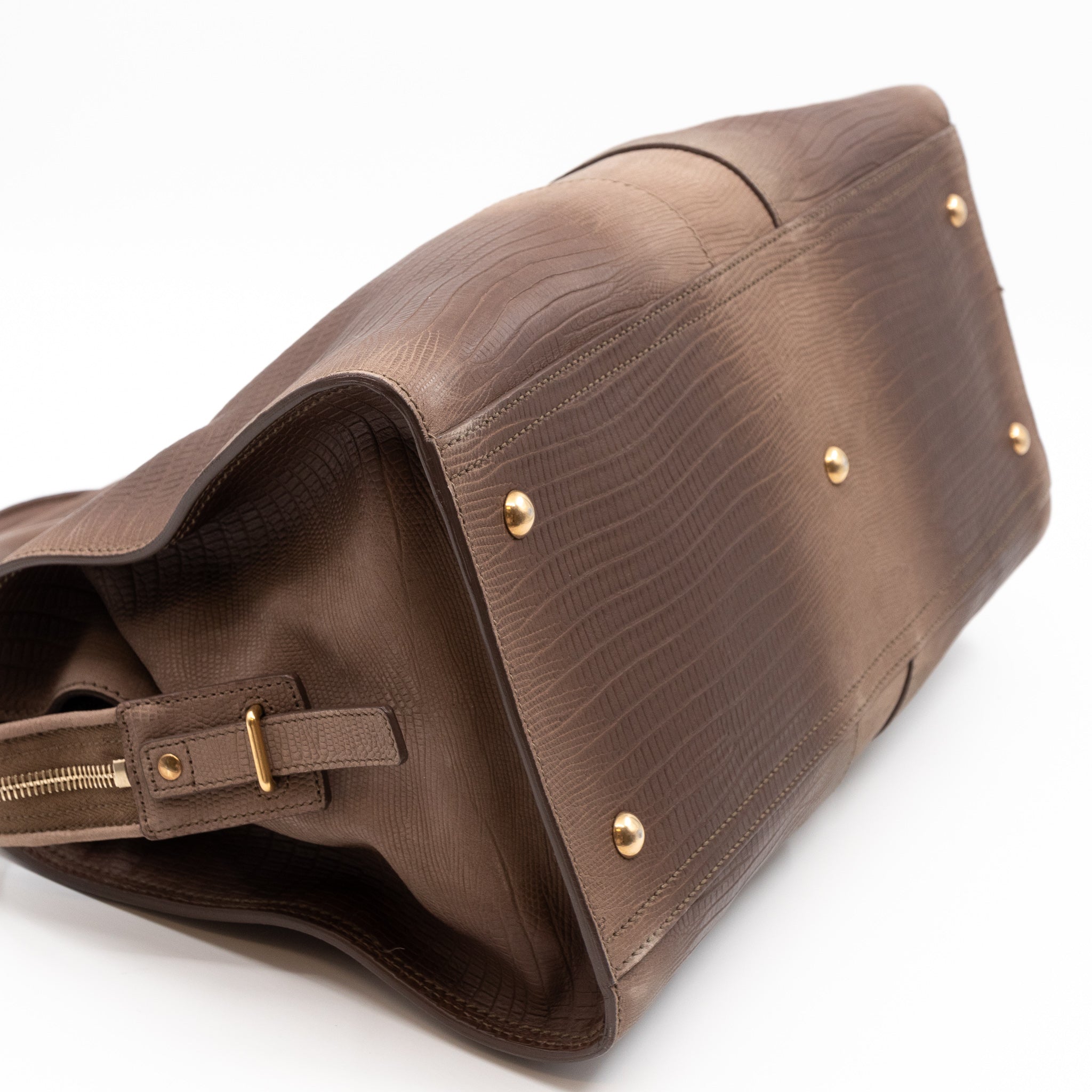 Medium Cabas Chyc Brown Leather