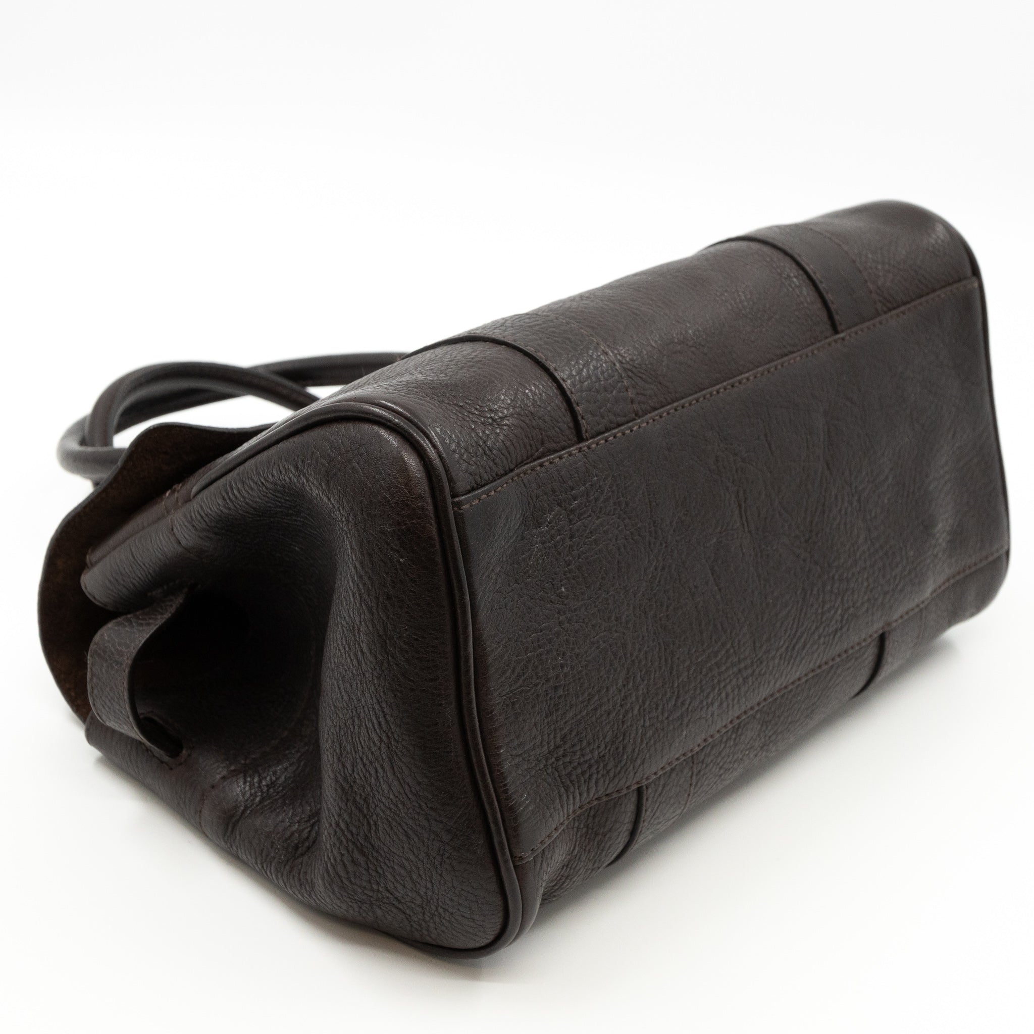 Small Bayswater Chocolate Leather