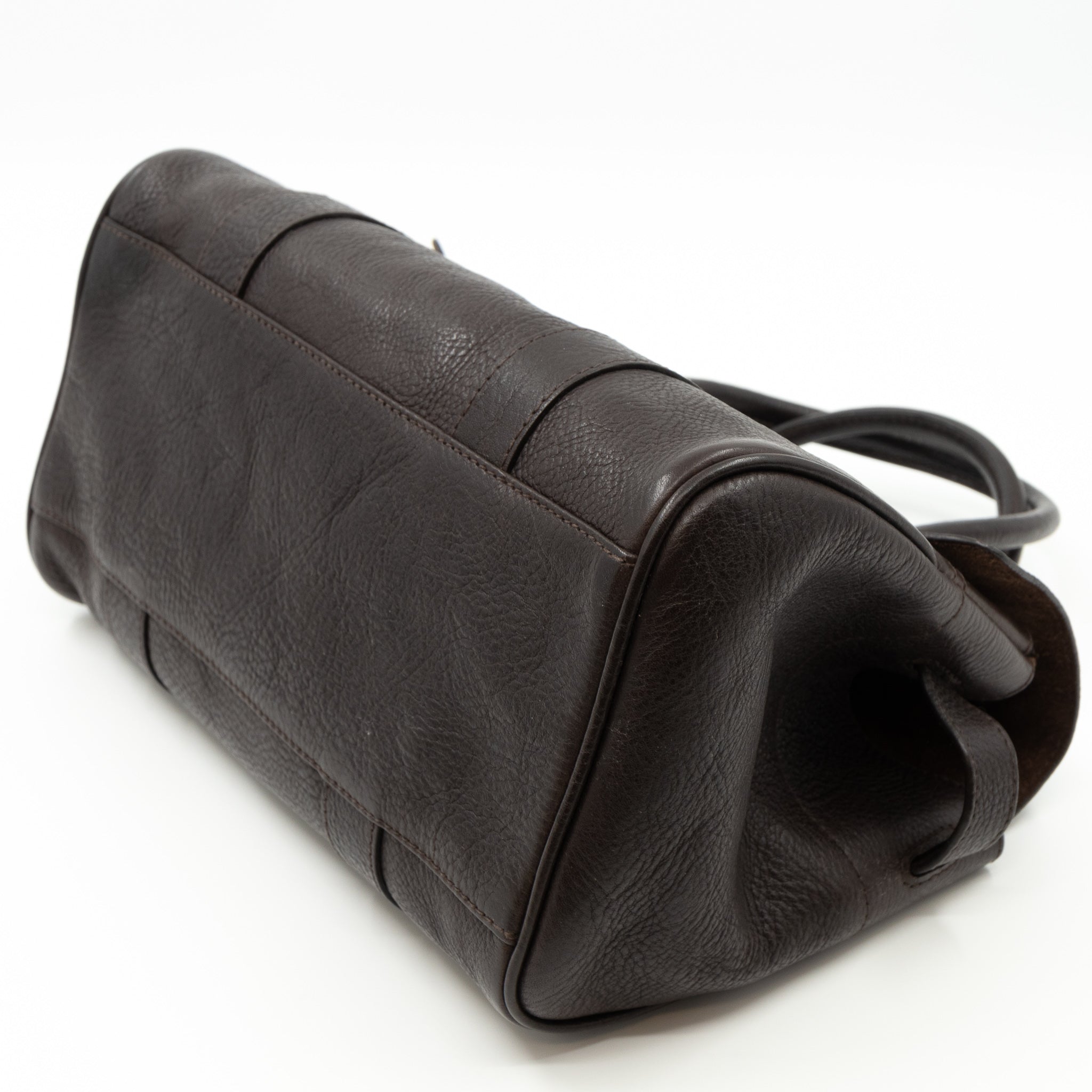 Small Bayswater Chocolate Leather