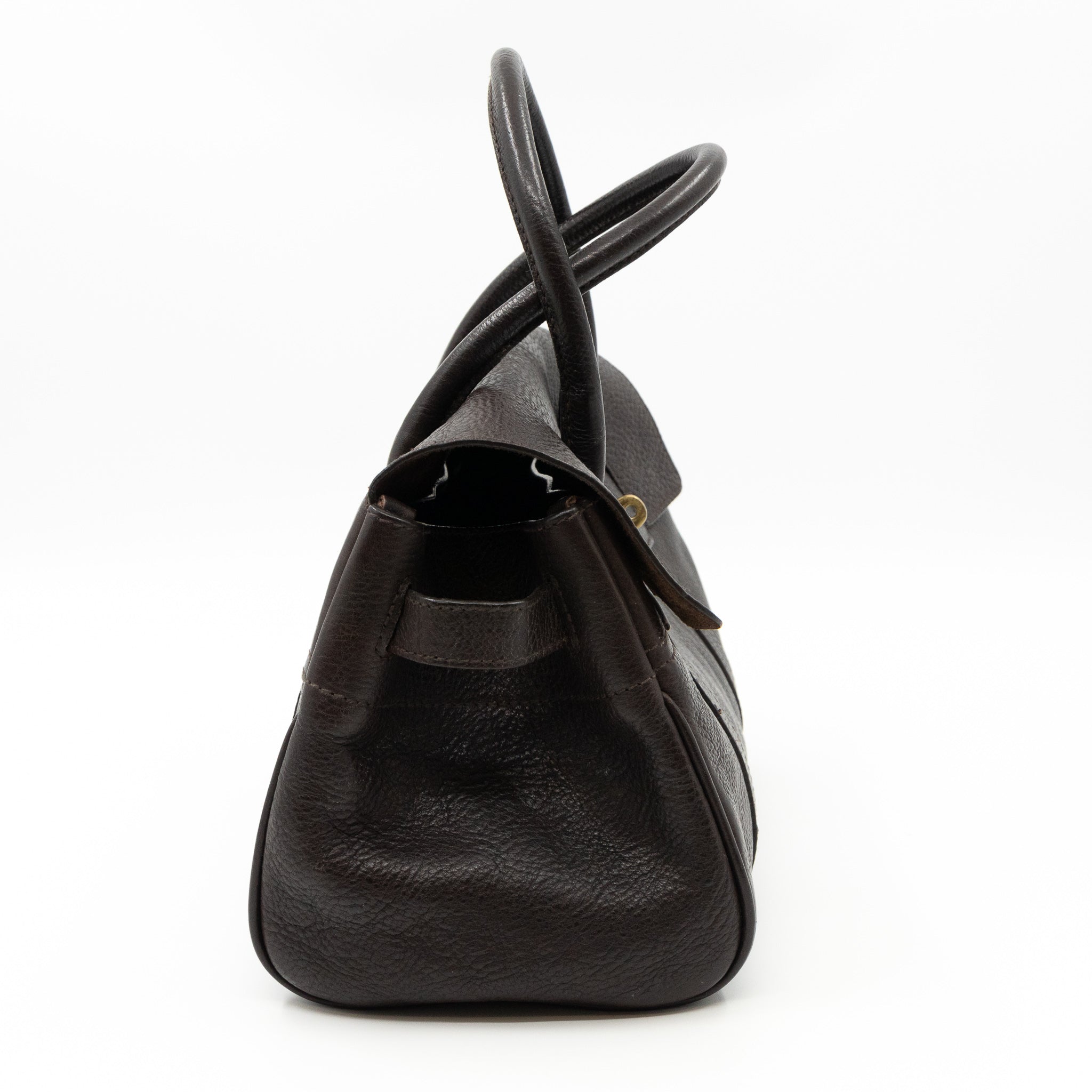 Small Bayswater Chocolate Leather