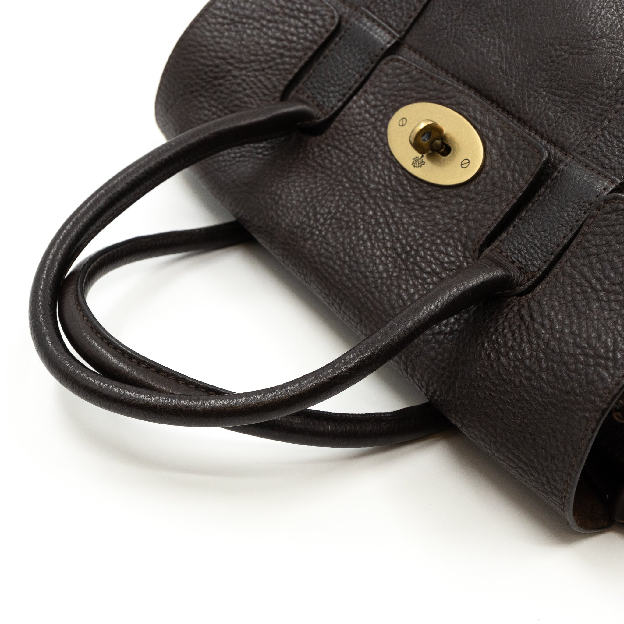 Small Bayswater Chocolate Leather