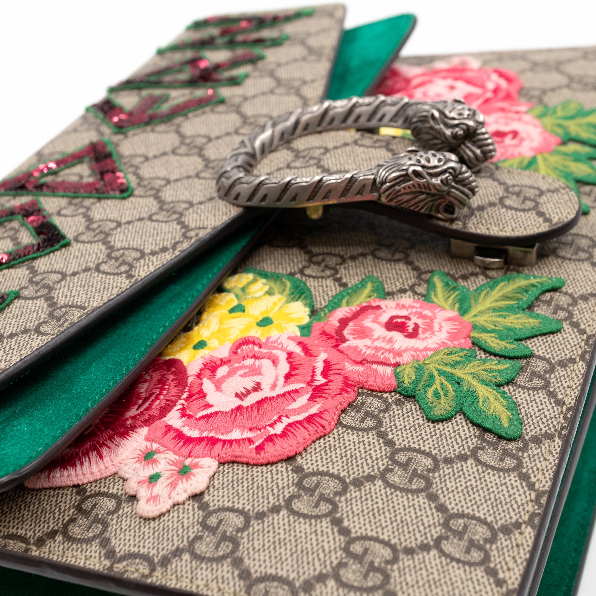 Dionysus Medium GG Supreme Modern Embroidered