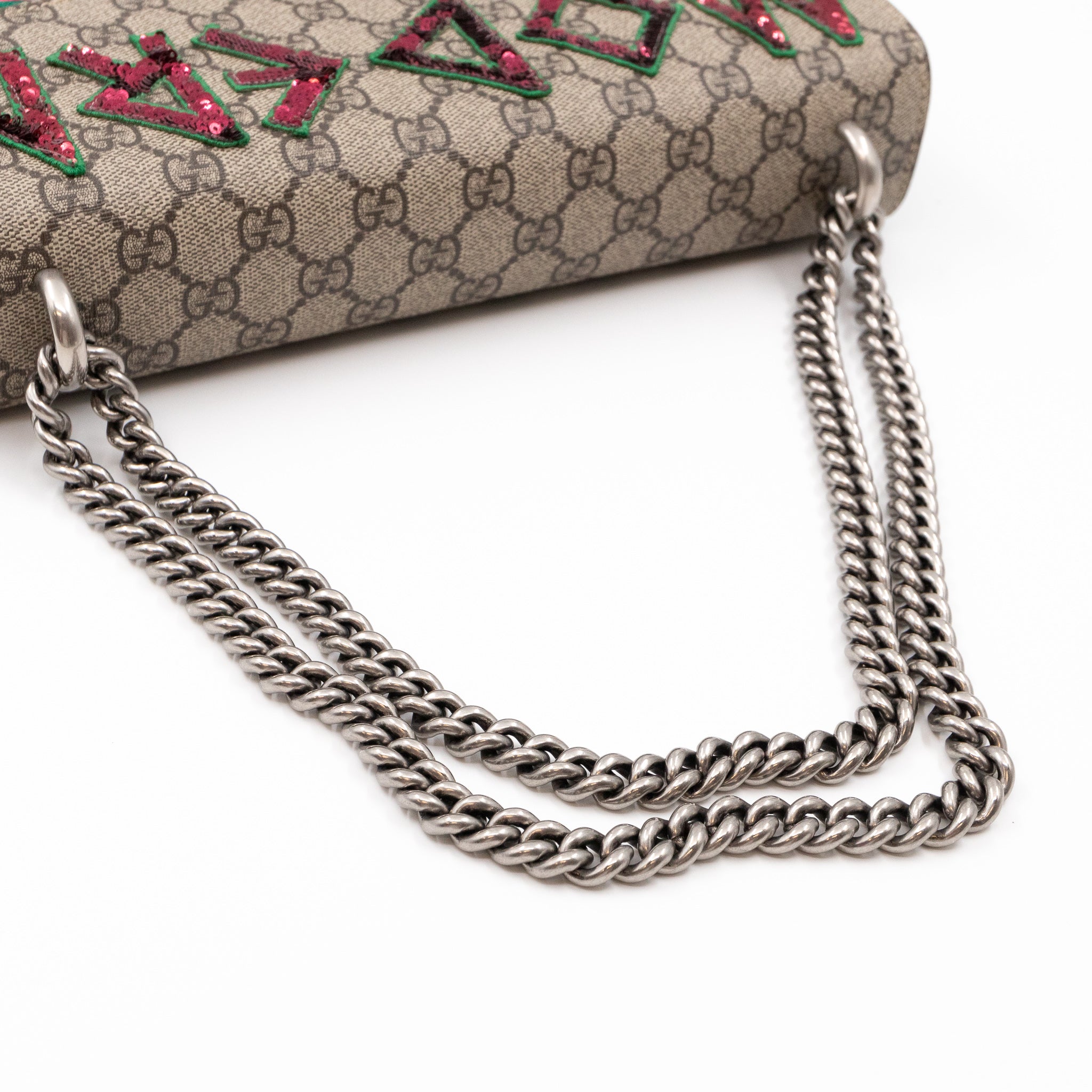 Dionysus Medium GG Supreme Modern Embroidered