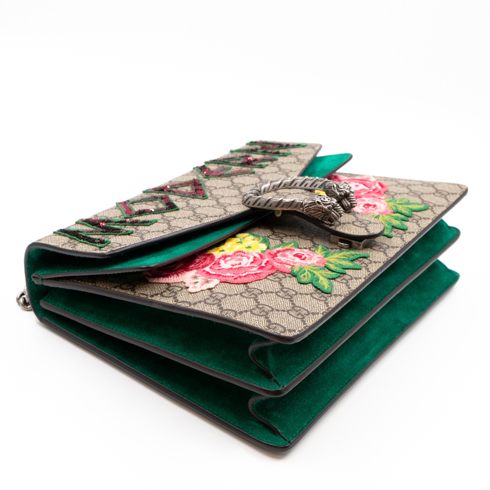 Dionysus Medium GG Supreme Modern Embroidered