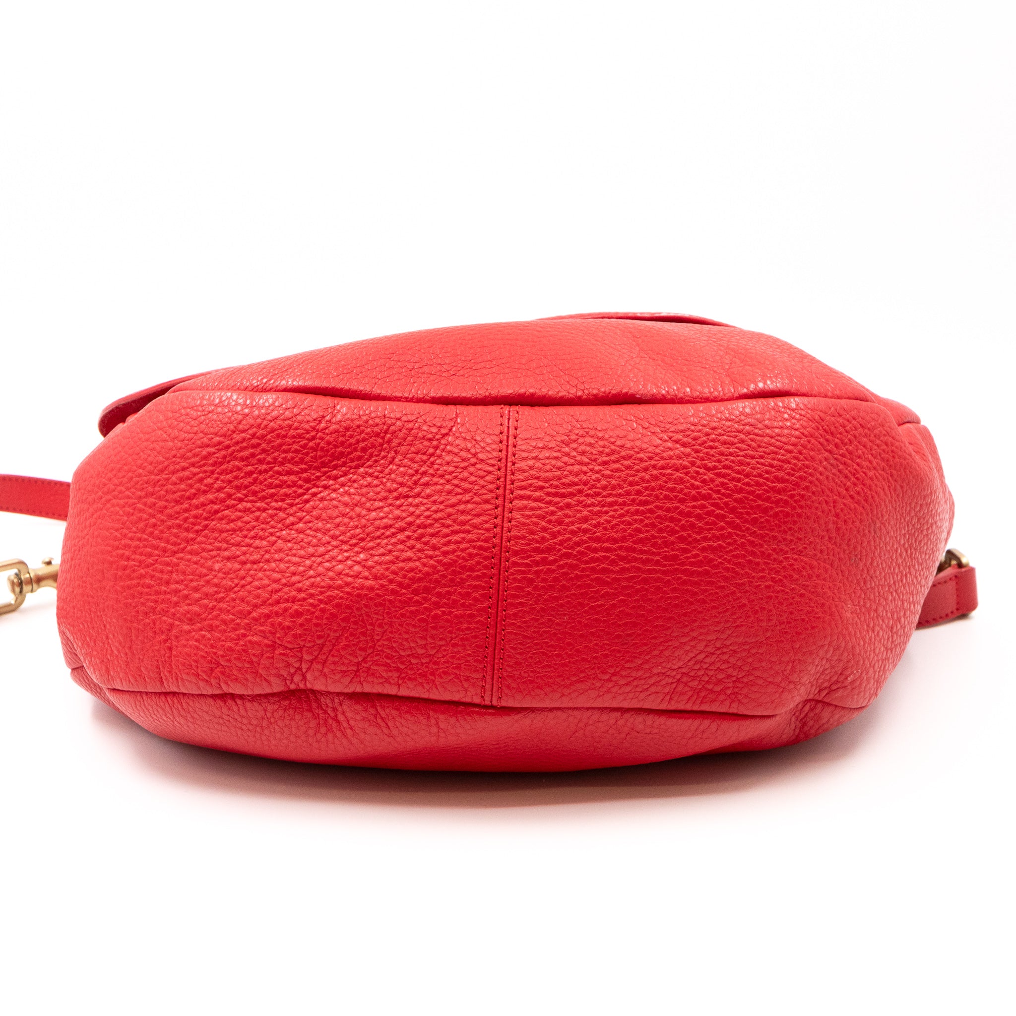 Effie Satchel Red Leather