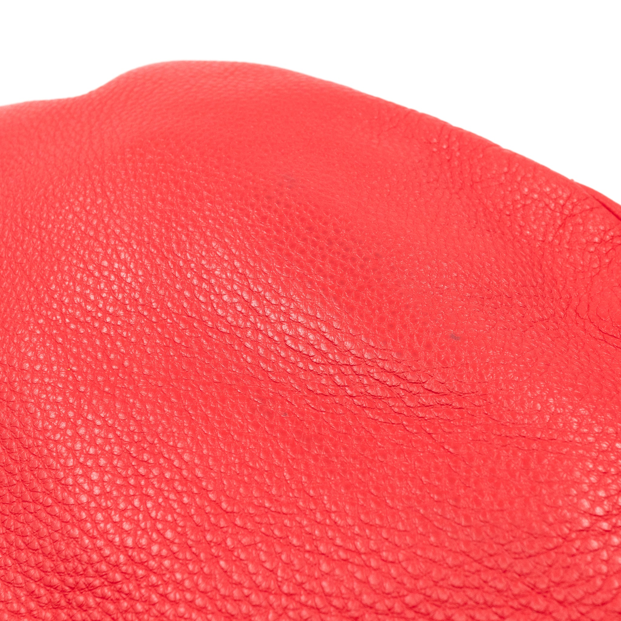 Effie Satchel Red Leather