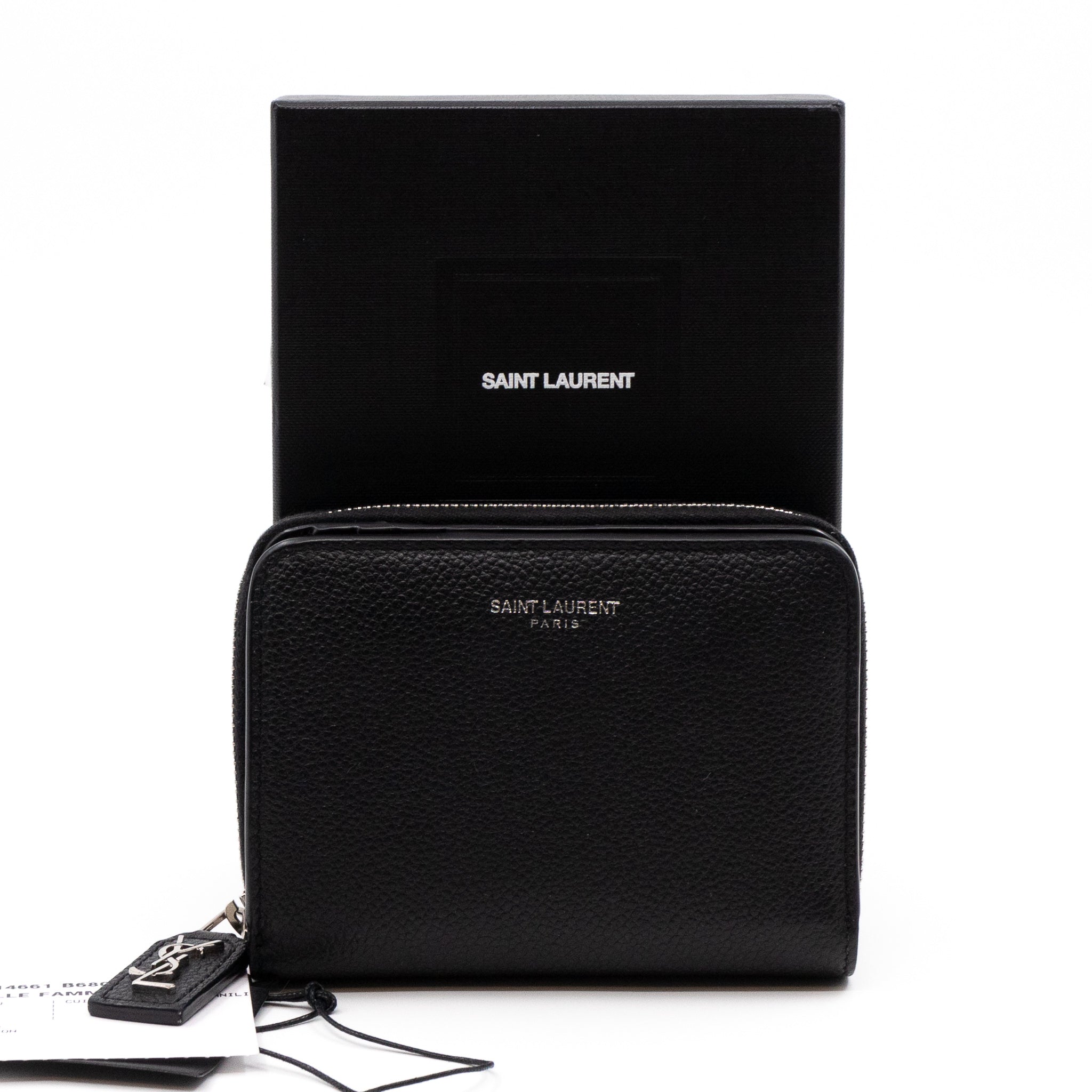 Rive Gauche Bifold Wallet Black Leather