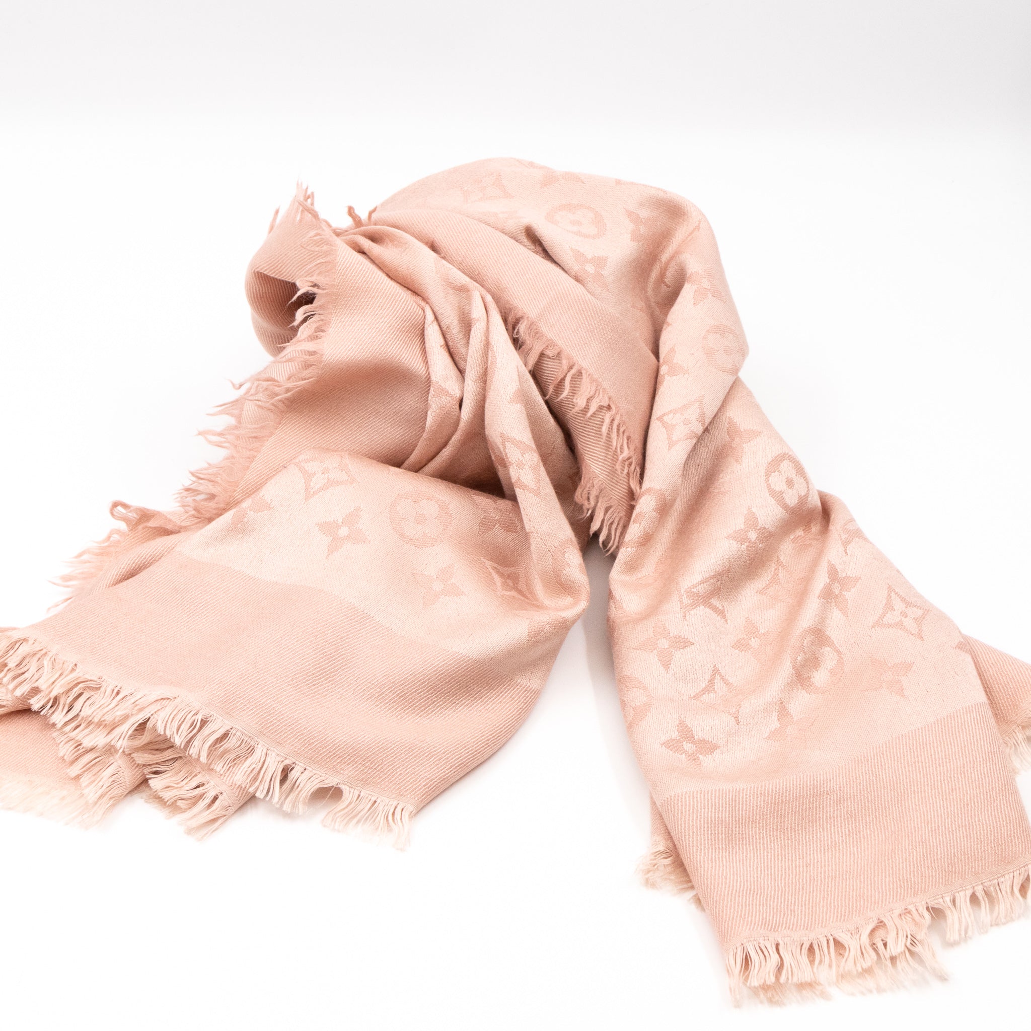 Monogram Shawl Rose Ballerine