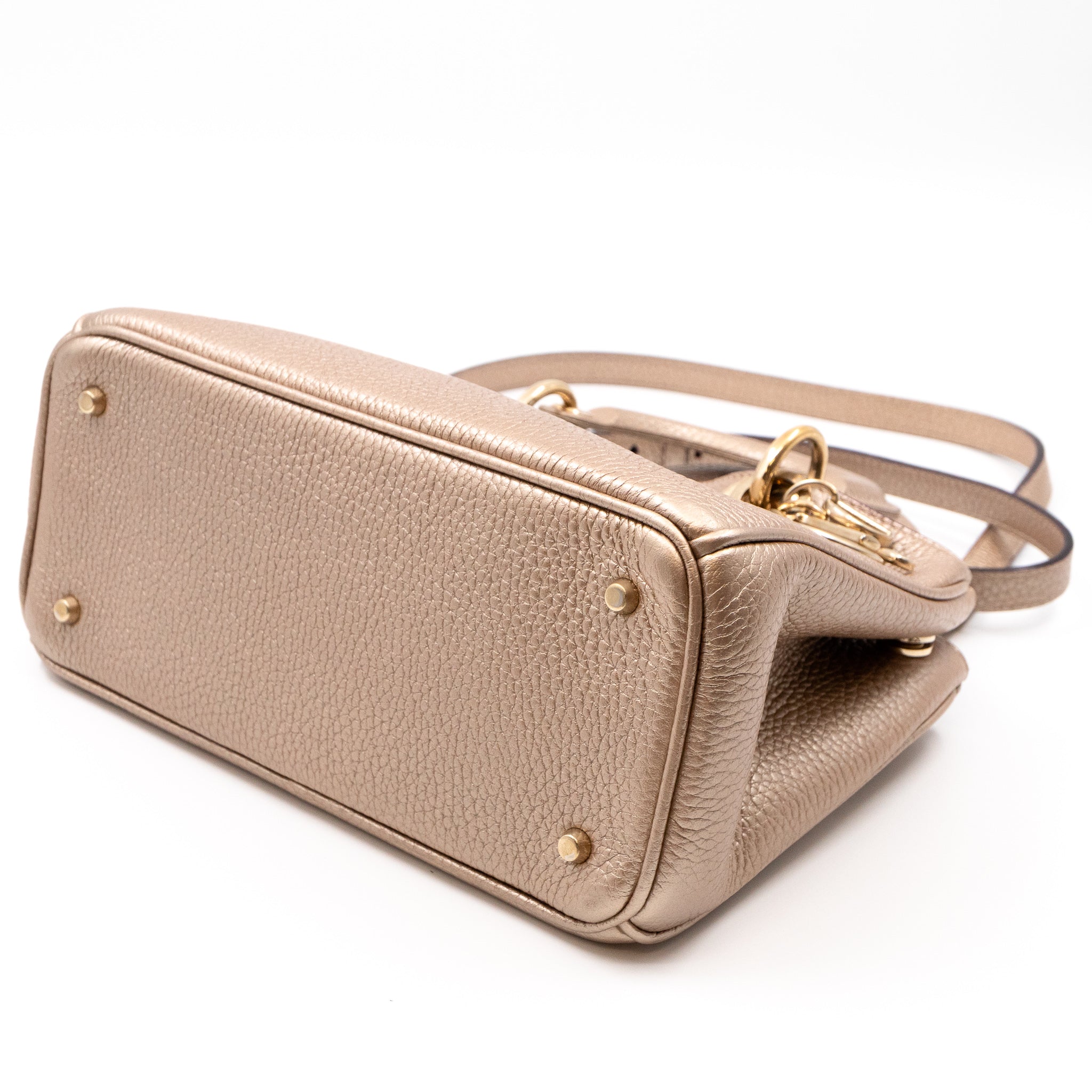 Diorissimo Mini Champagne Leather