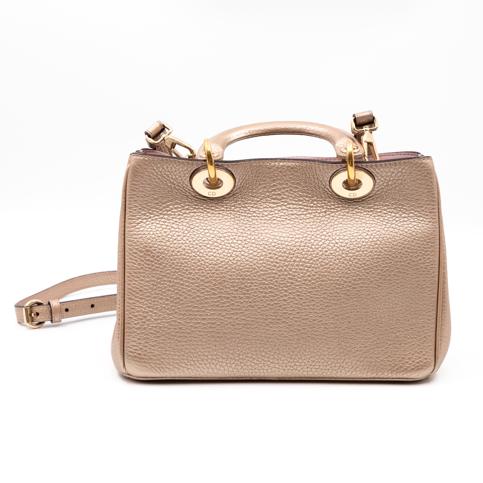 Diorissimo Mini Champagne Leather