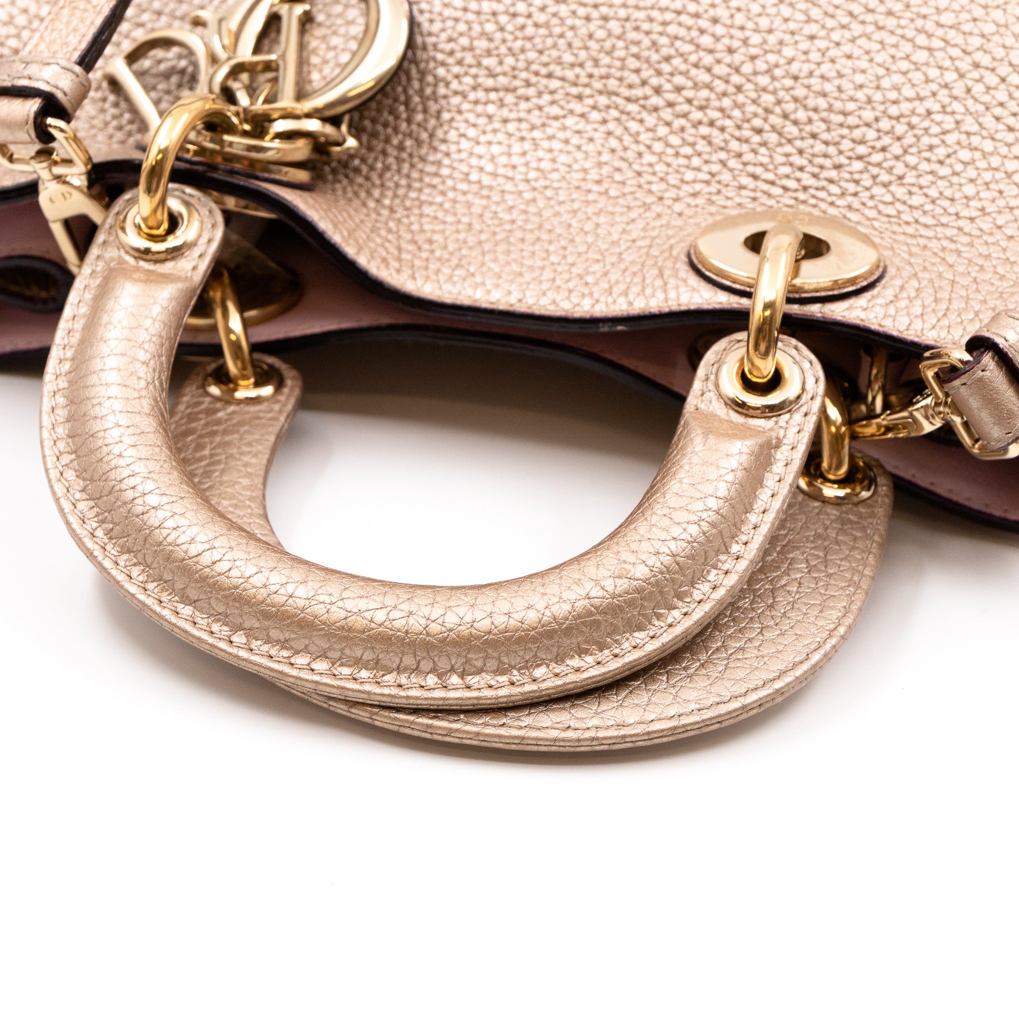 Diorissimo Mini Champagne Leather