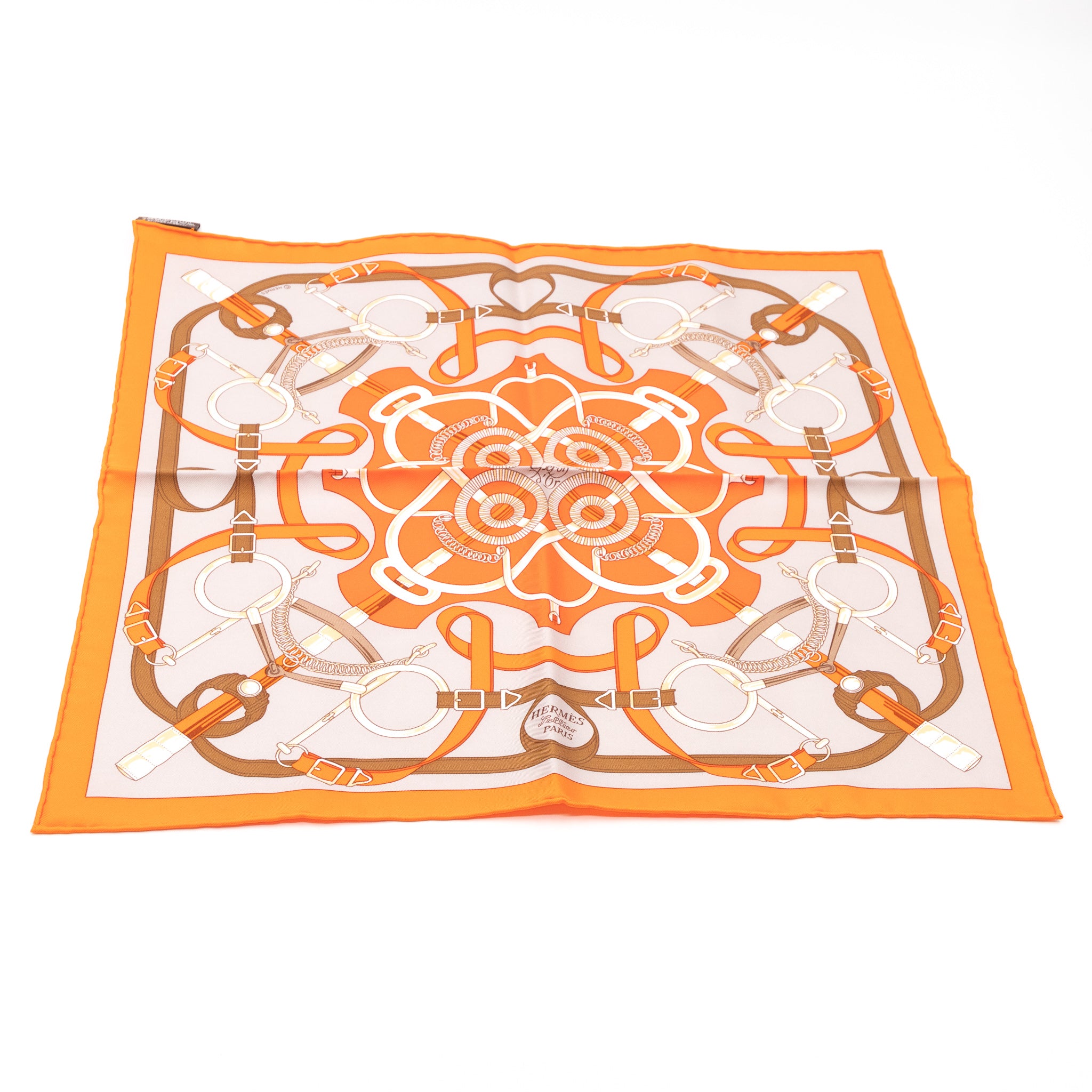 Silk Scarf 45 Eperon d'Or