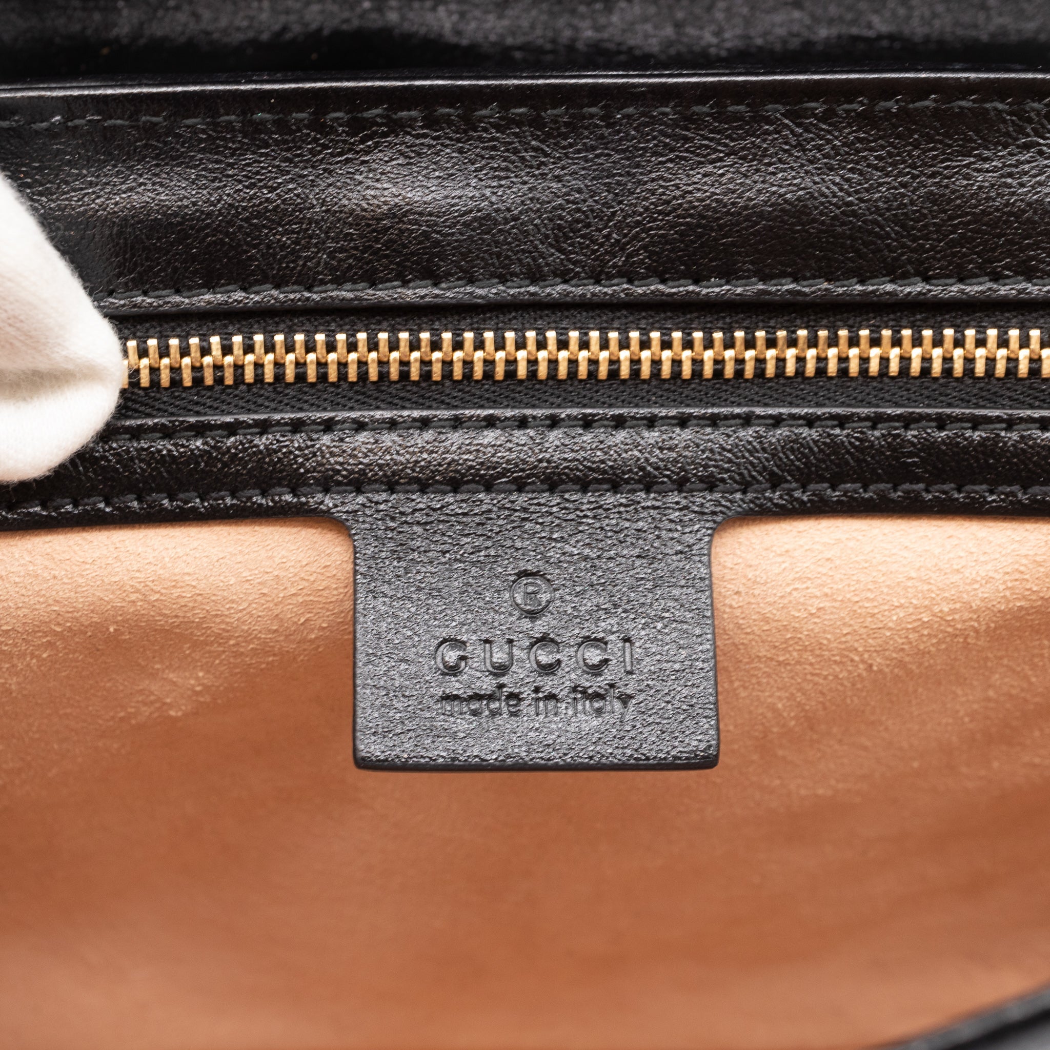 GG Marmont Medium Shoulder Bag Beige Canvas