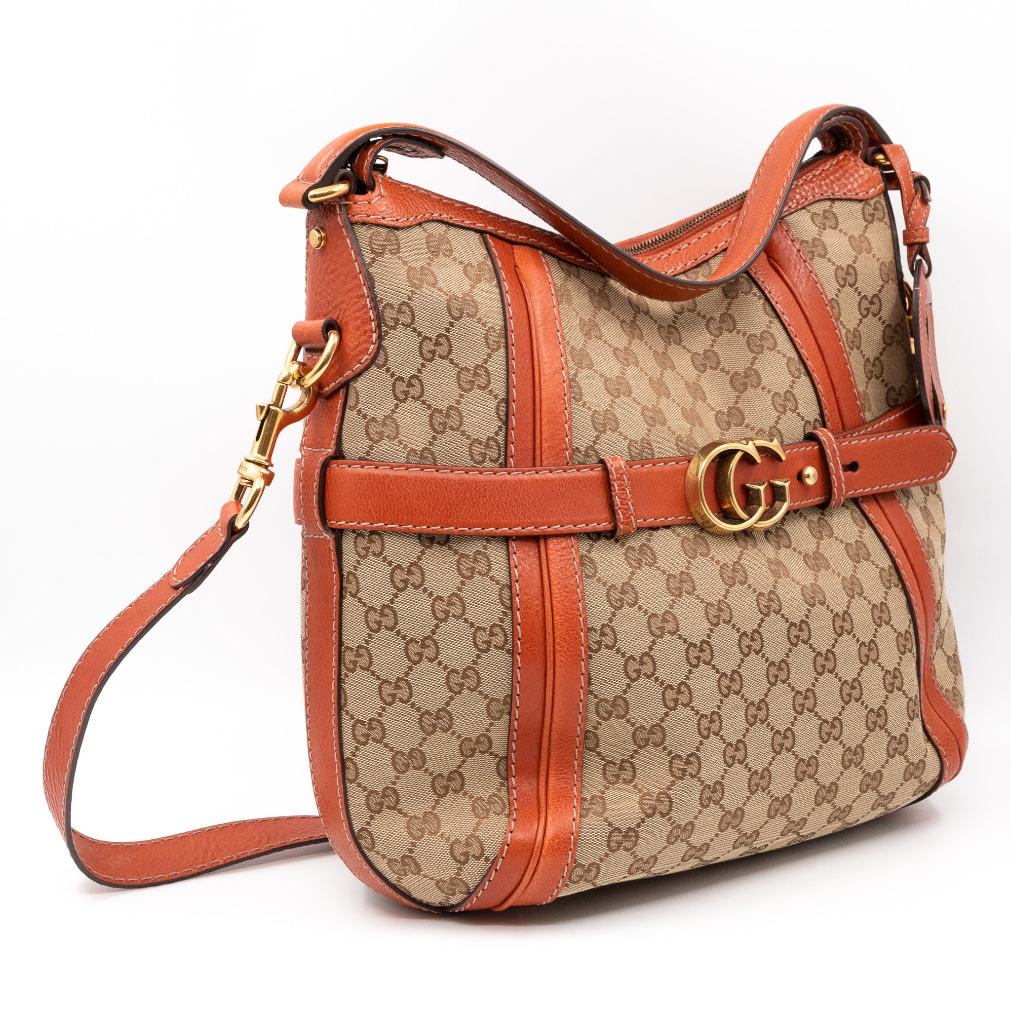 GG Running Hobo Bag Orange