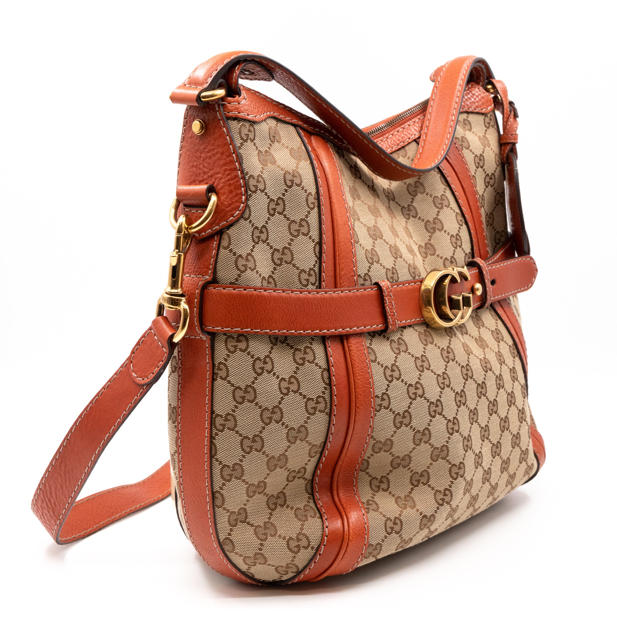 GG Running Hobo Bag Orange