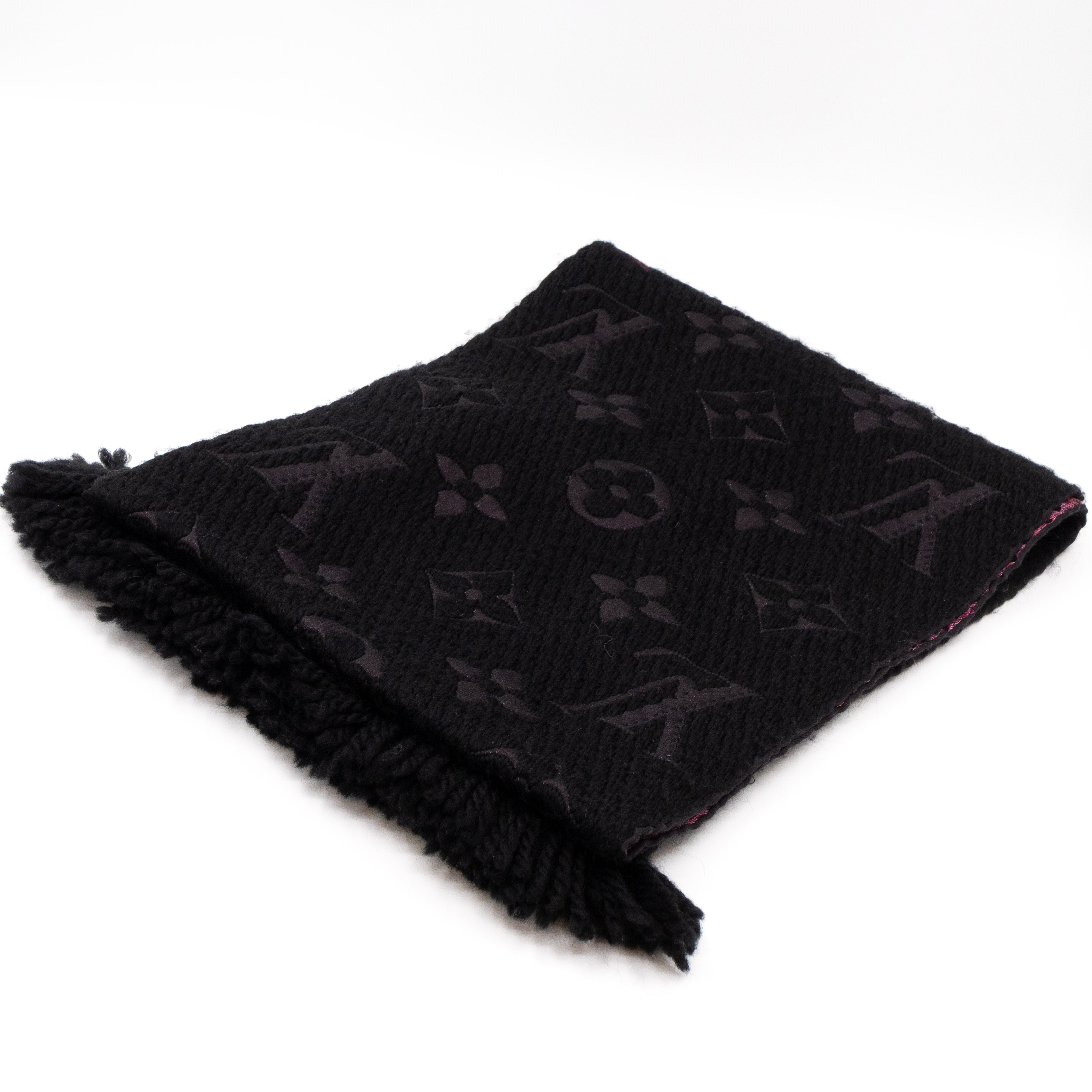 Logomania Superstition Scarf Black