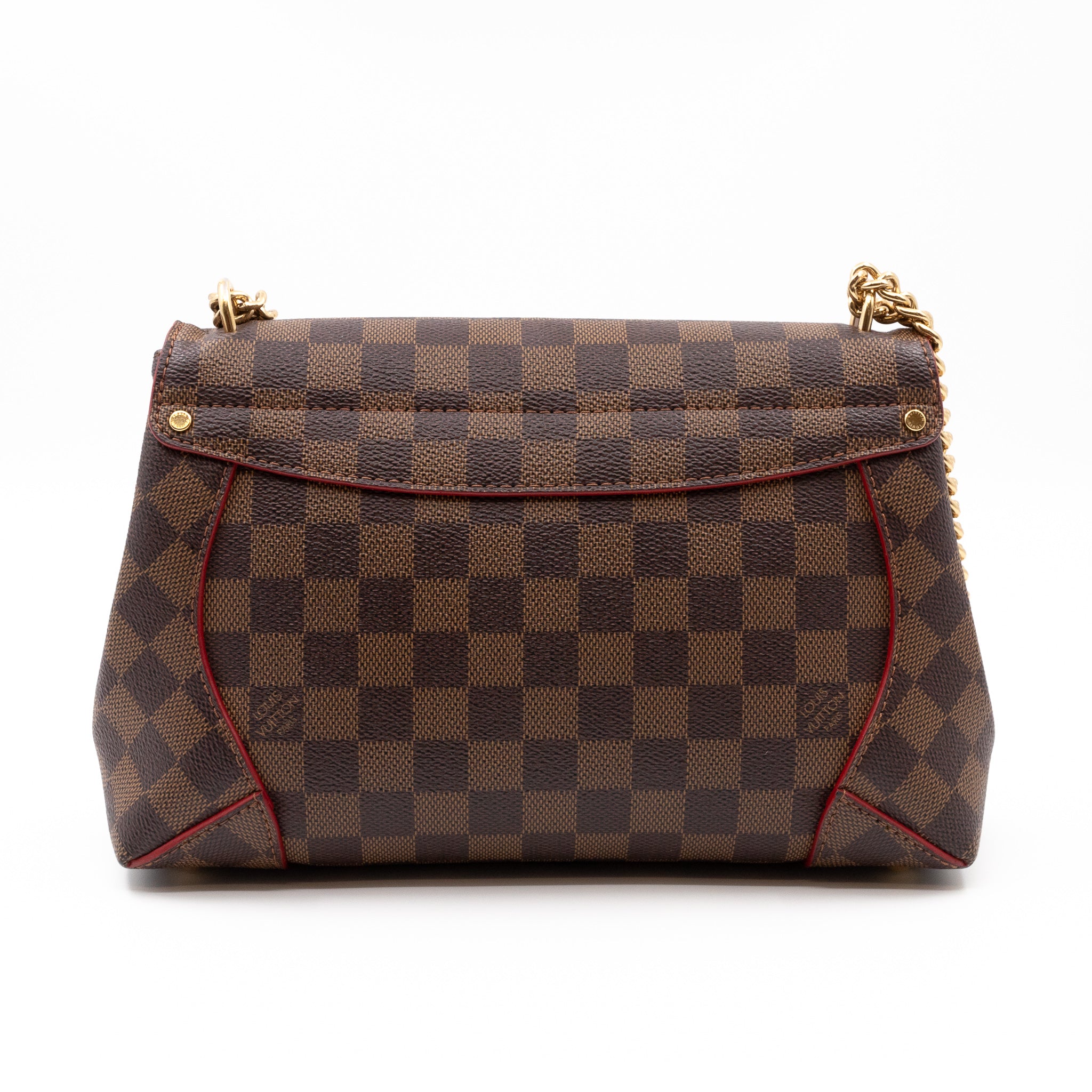 Caissa Chain Clutch Damier Ebene