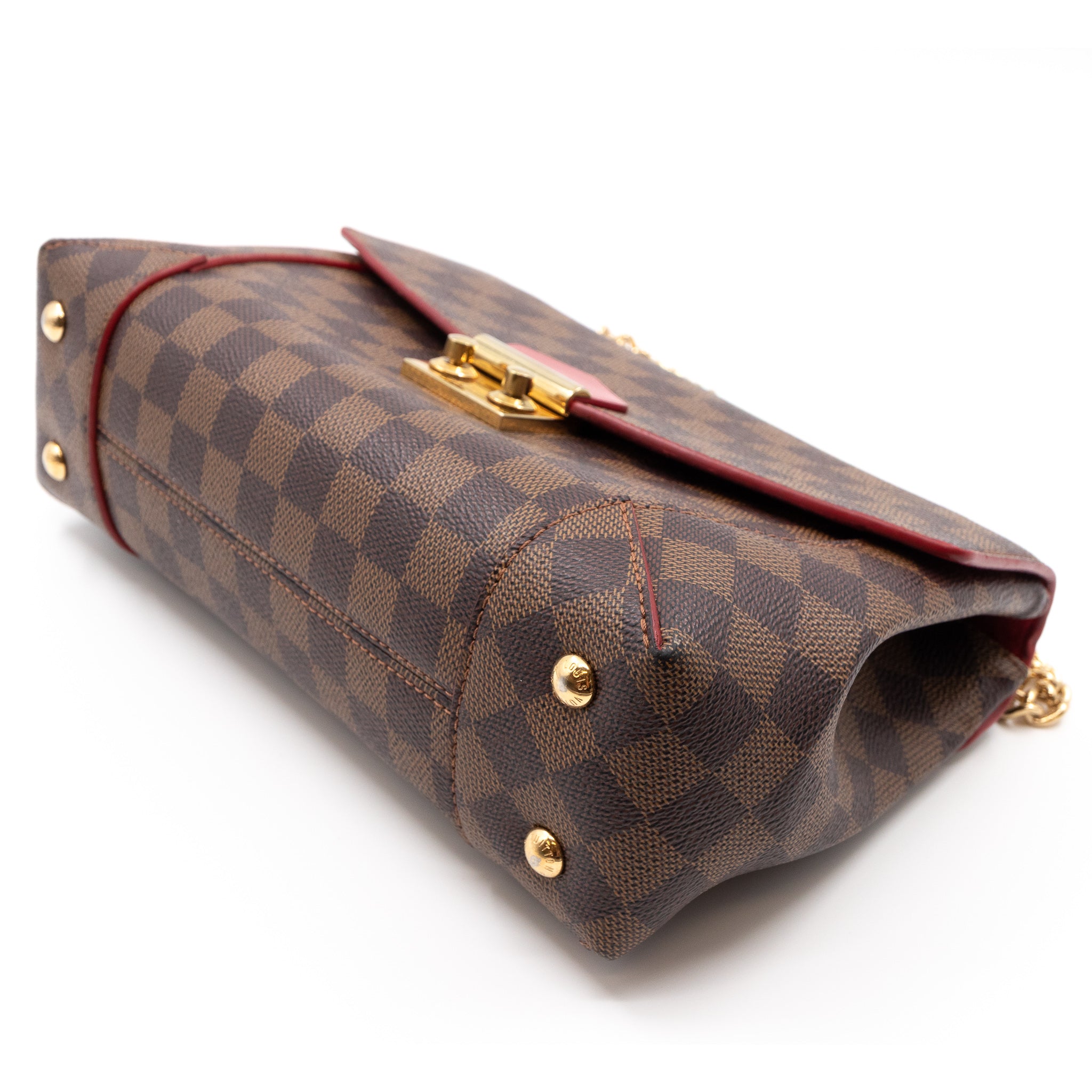 Caissa Chain Clutch Damier Ebene