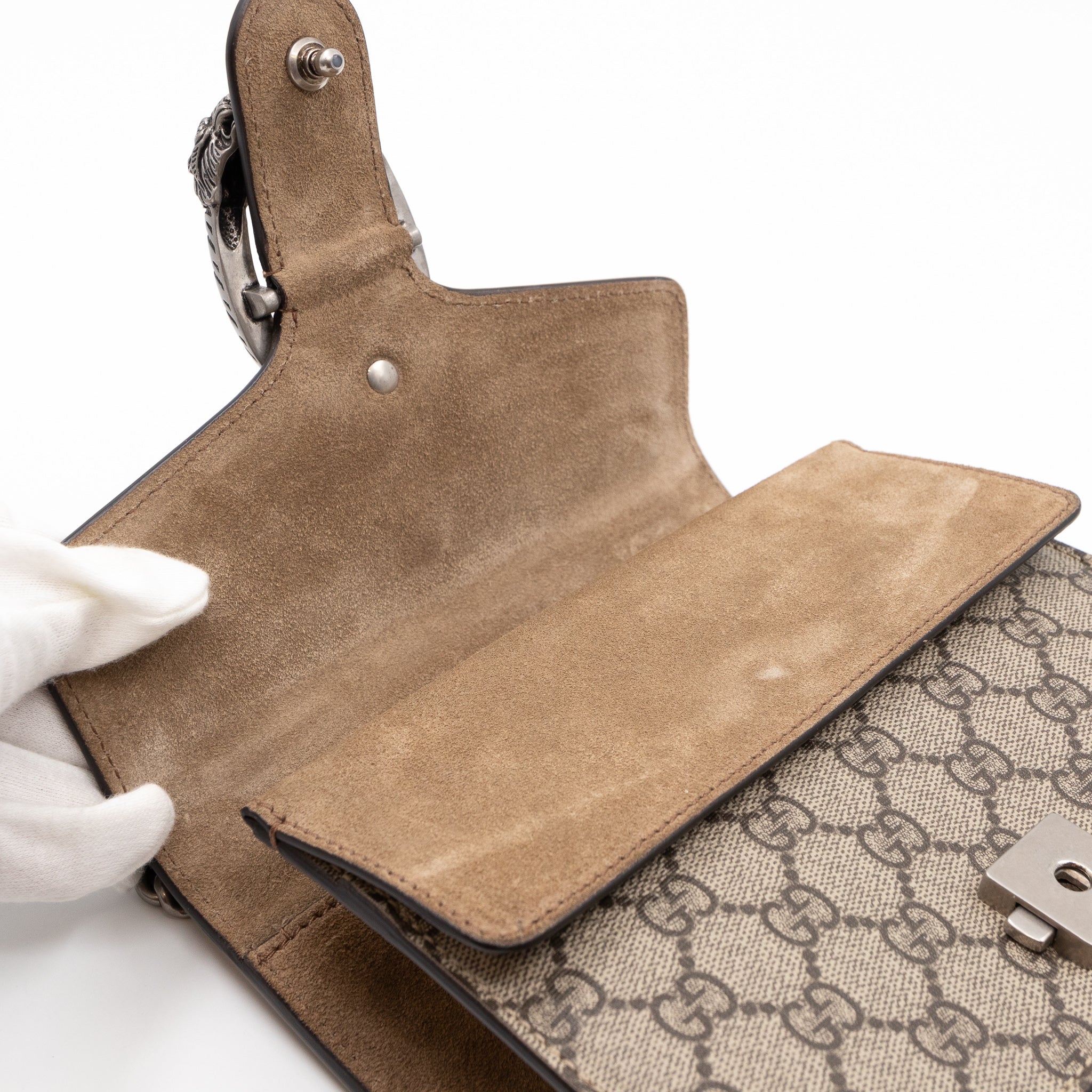 Dionysus Mini GG Supreme Brown