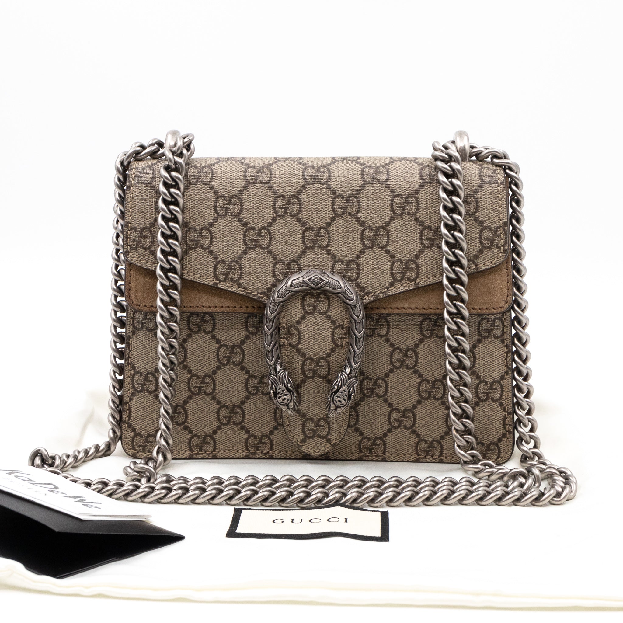 Dionysus Mini GG Supreme Brown