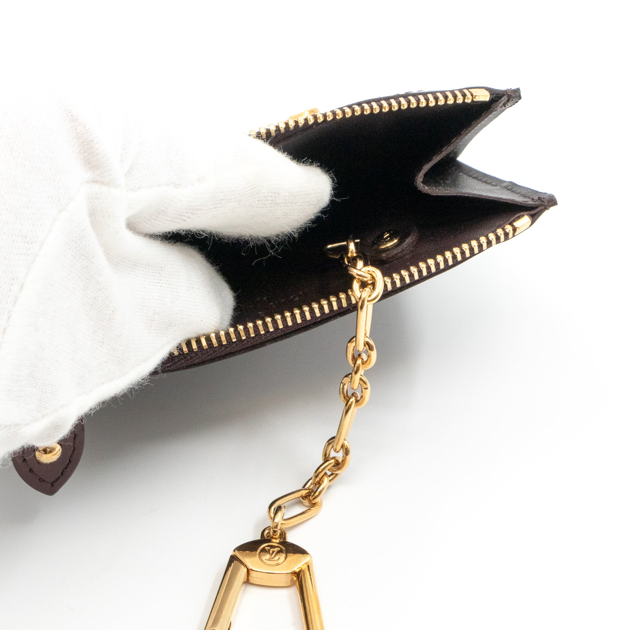 Key Pouch Vernis Amarante