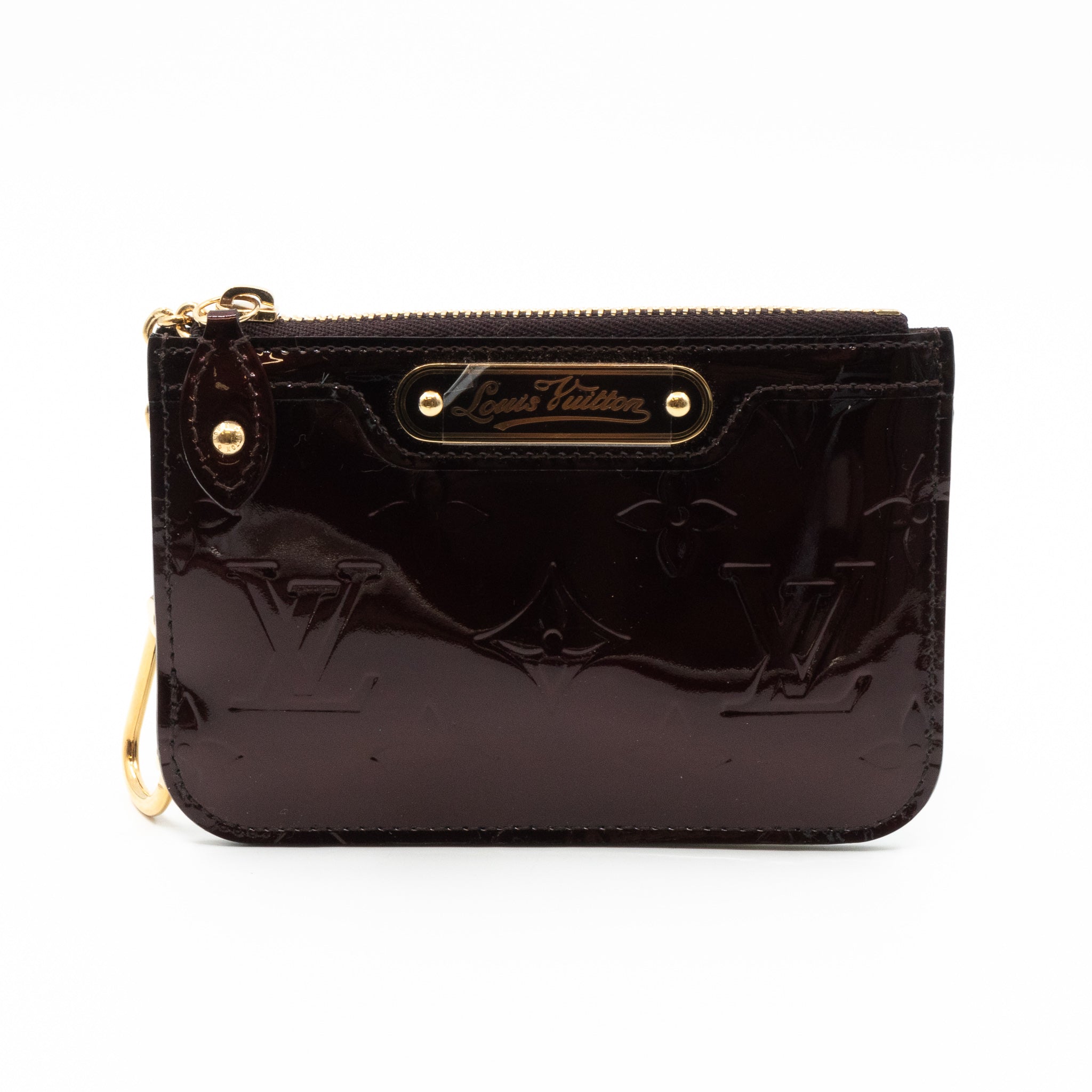 Key Pouch Vernis Amarante