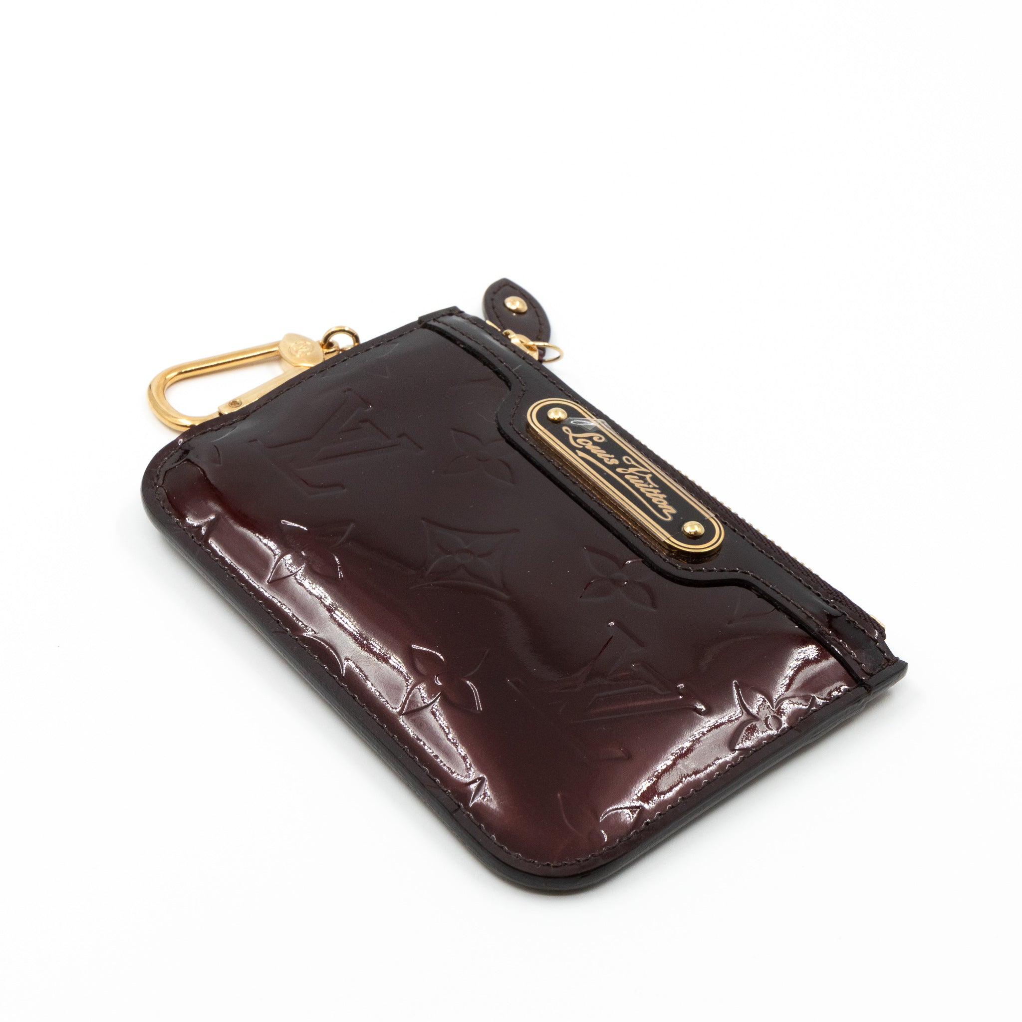 Key Pouch Vernis Amarante