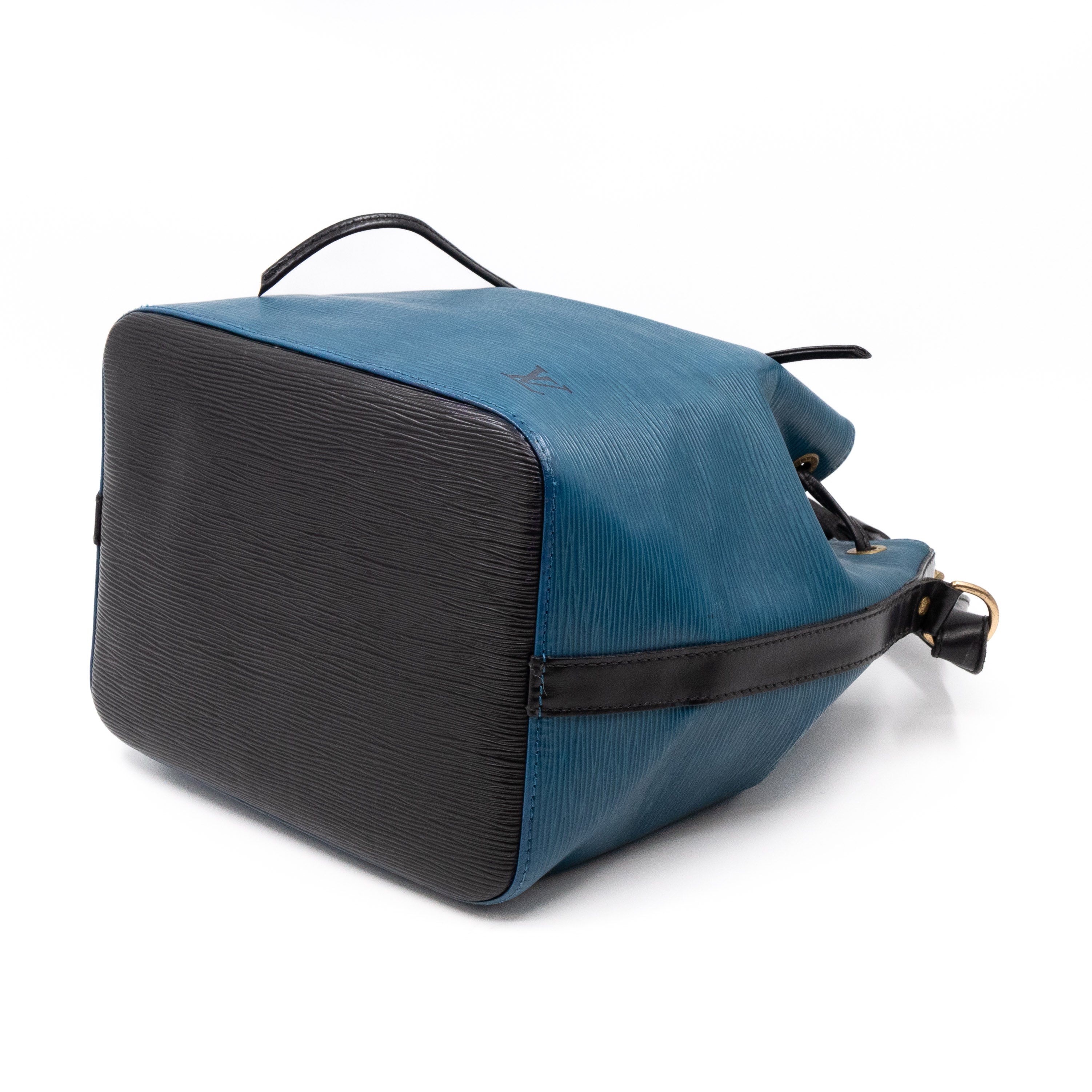 Petit Noe Epi Leather Blue & Black