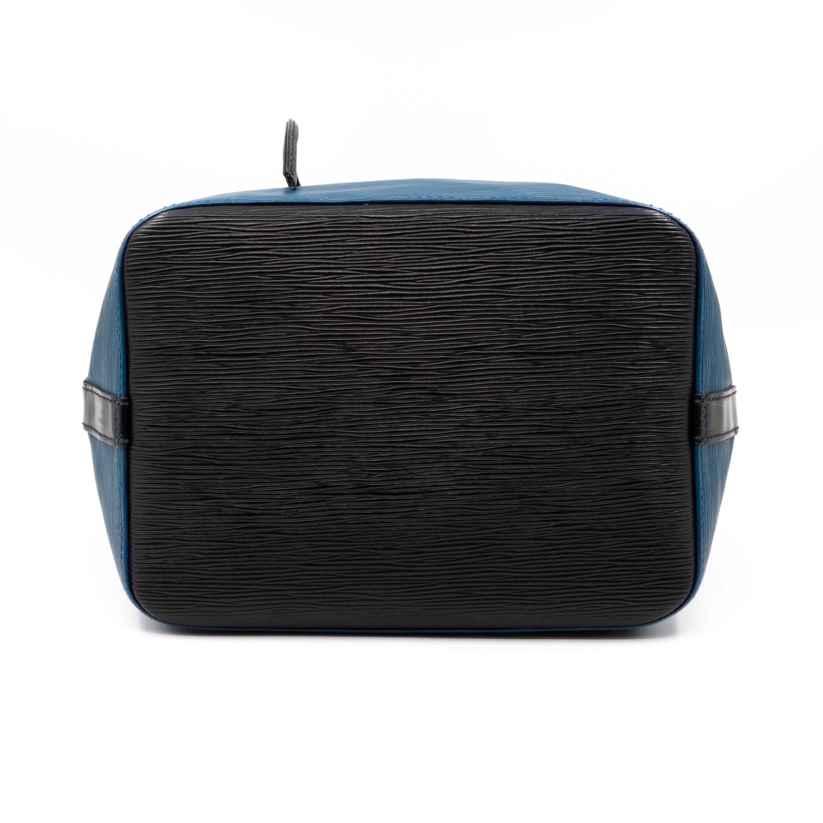 Petit Noe Epi Leather Blue & Black