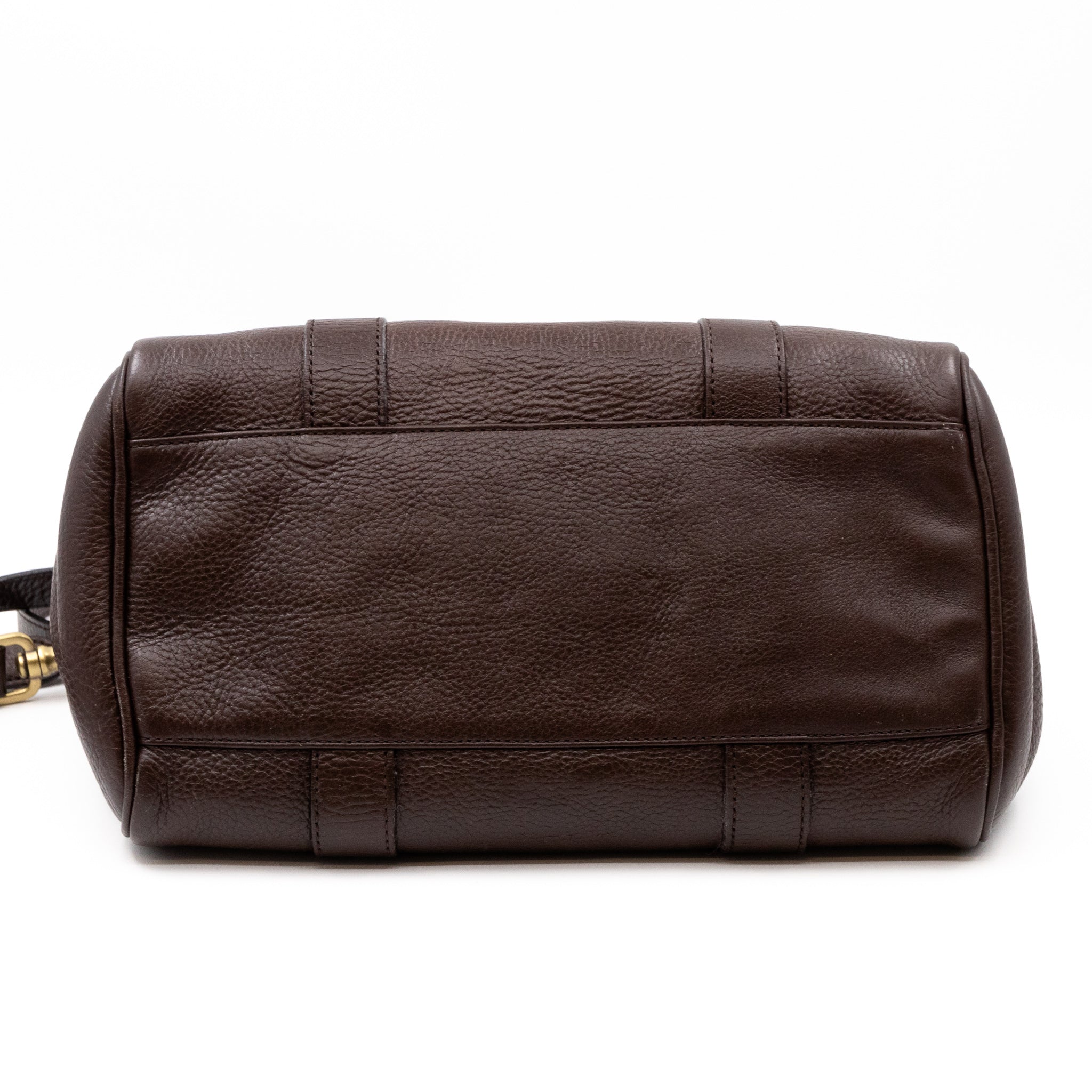 Small Bayswater Satchel Brown Leather