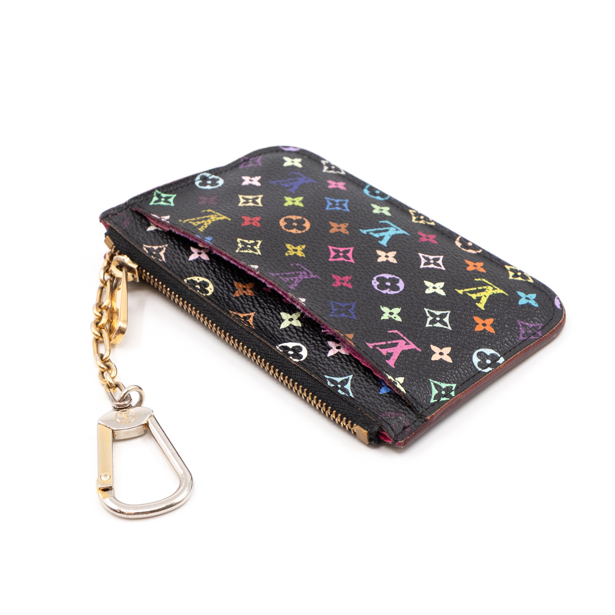 Key Pouch Multicolore Black